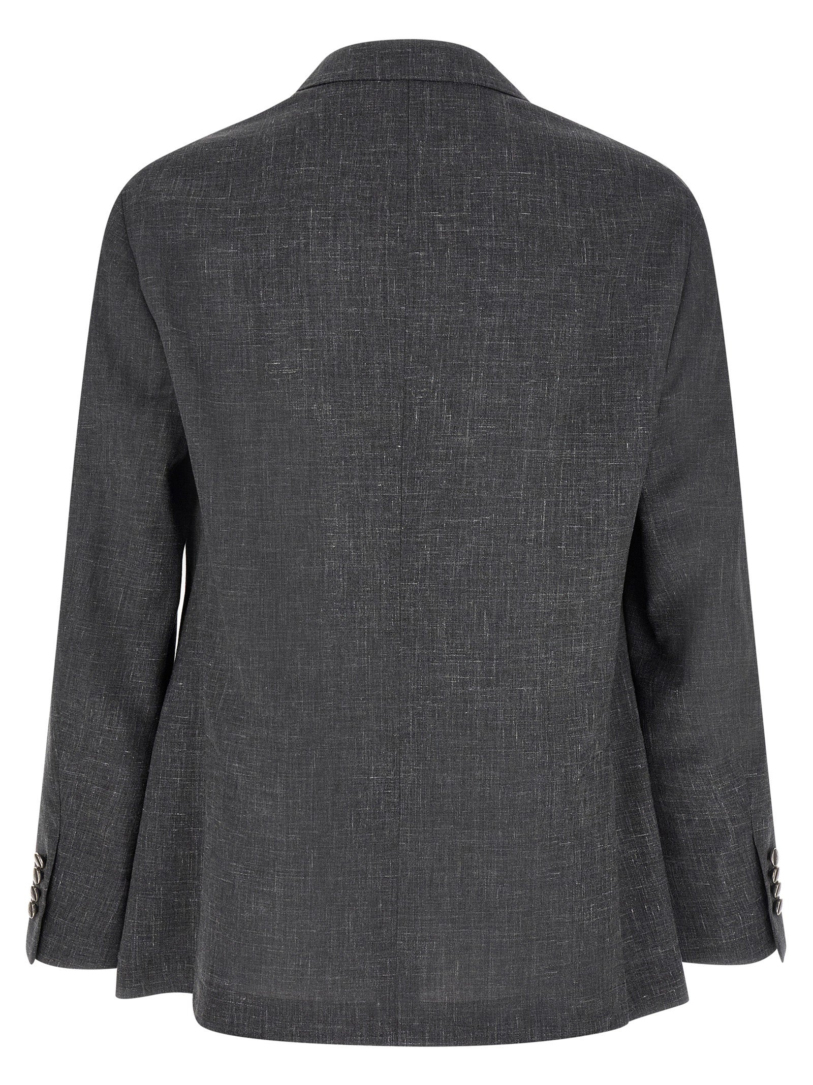 Brunello Cucinelli Gray Wool Men's Blazer
