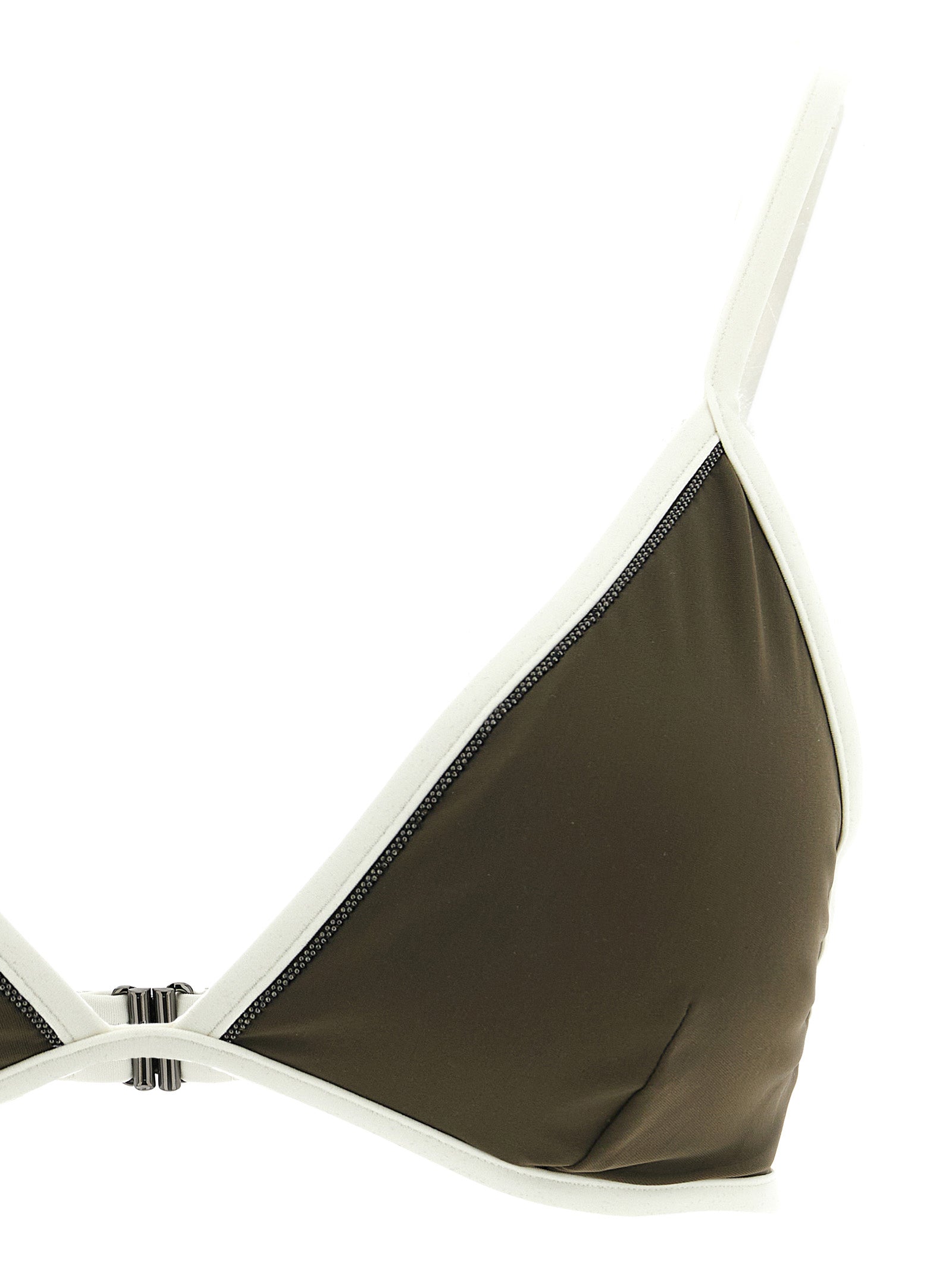 Brunello Cucinelli Bicolor Polyamide Women's Bikini