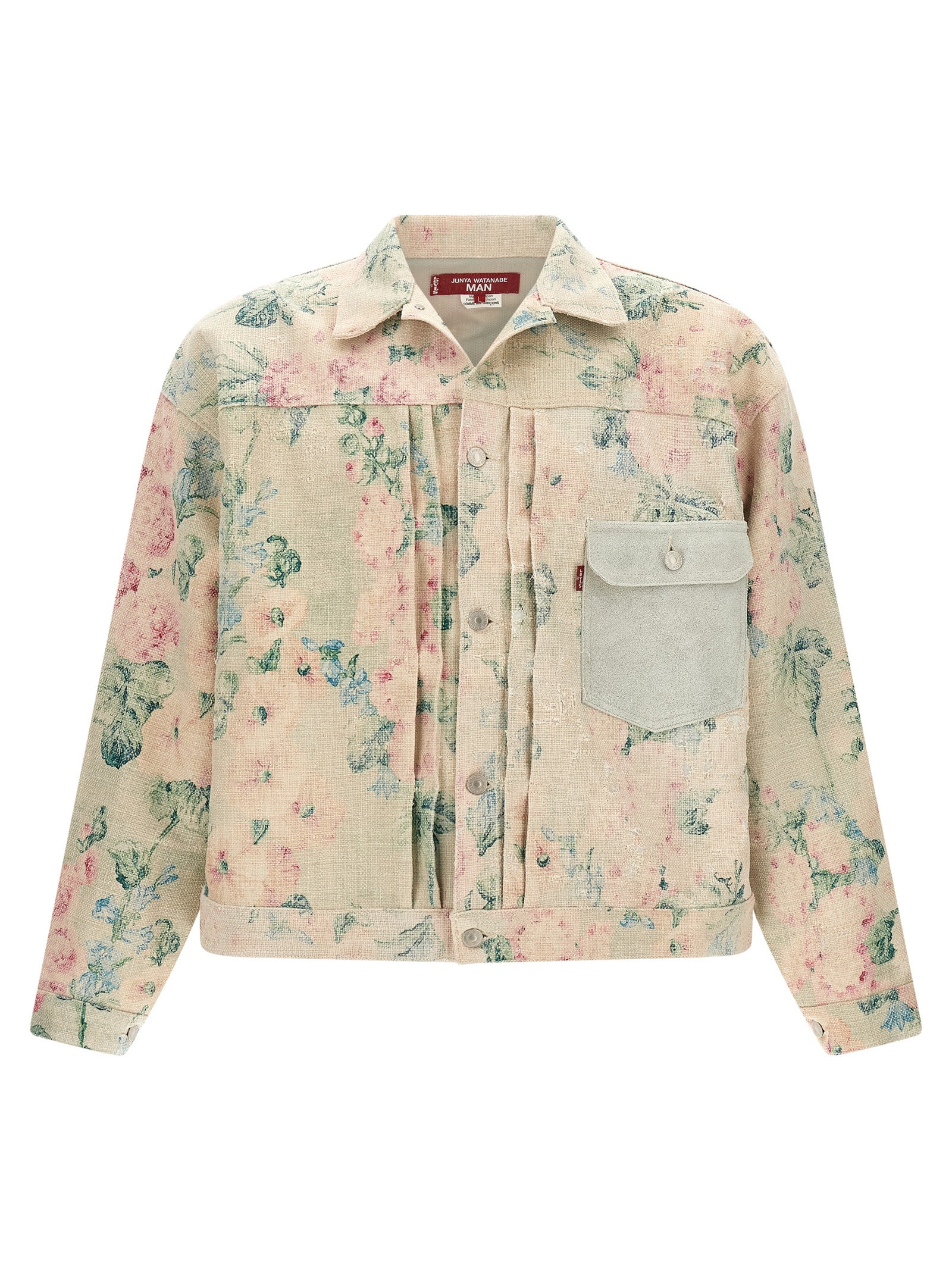 Junya Watanabe Multicolor Rayon Denim Men's Jacket