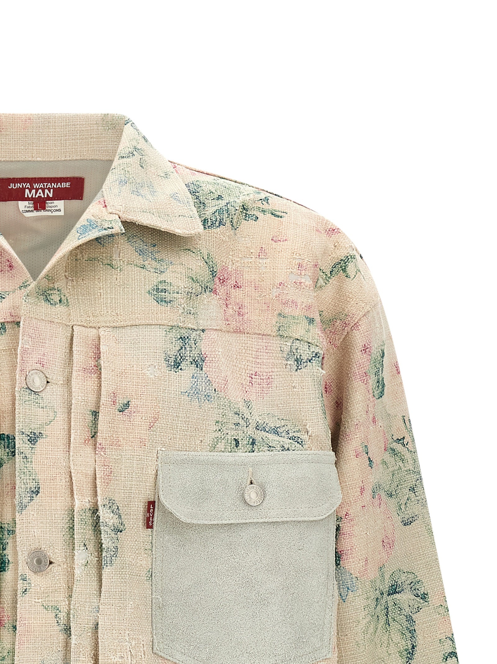 Junya Watanabe Multicolor Rayon Denim Men's Jacket