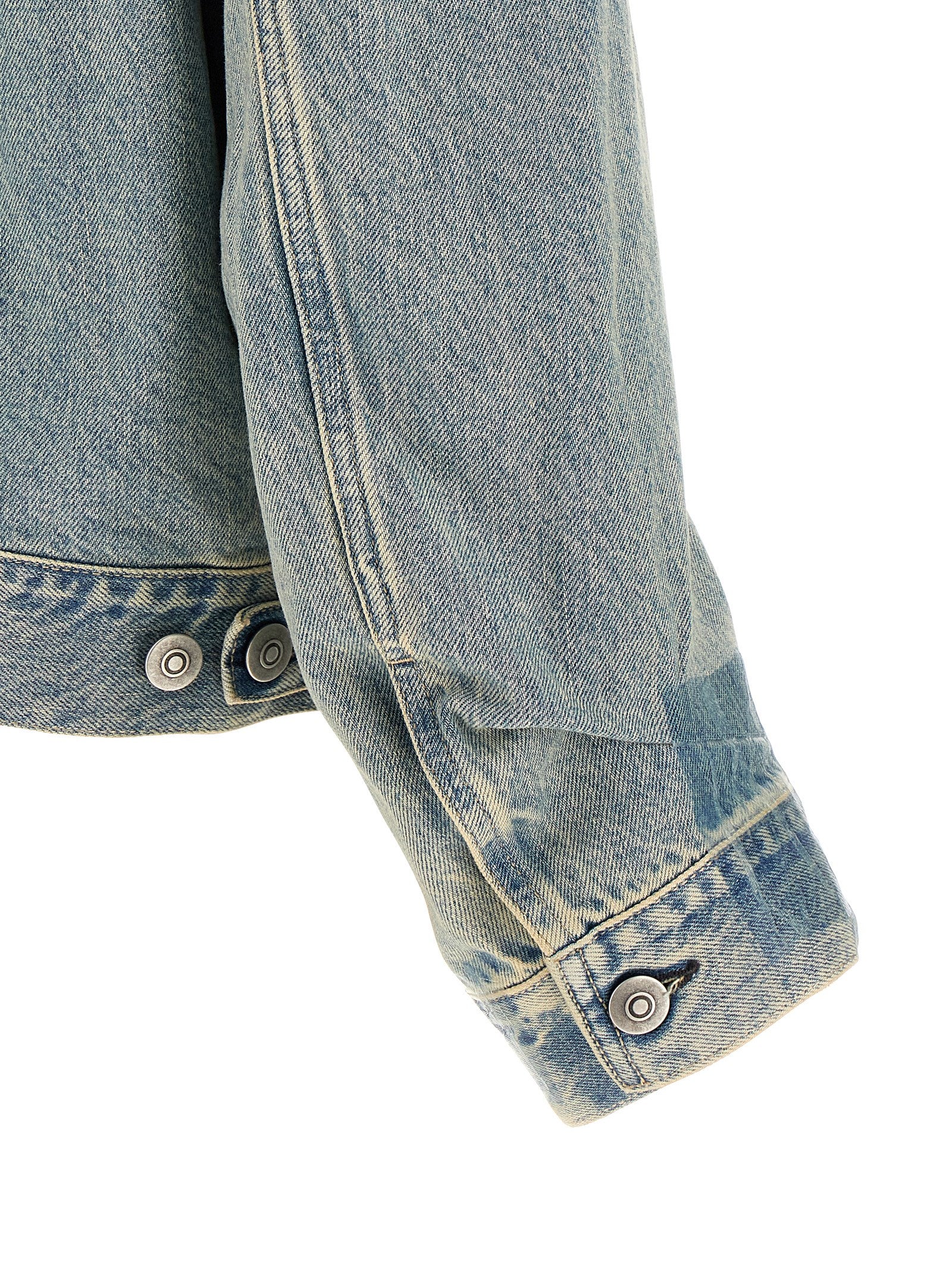 Maison Margiela Blue Cotton Denim Men's Jacket