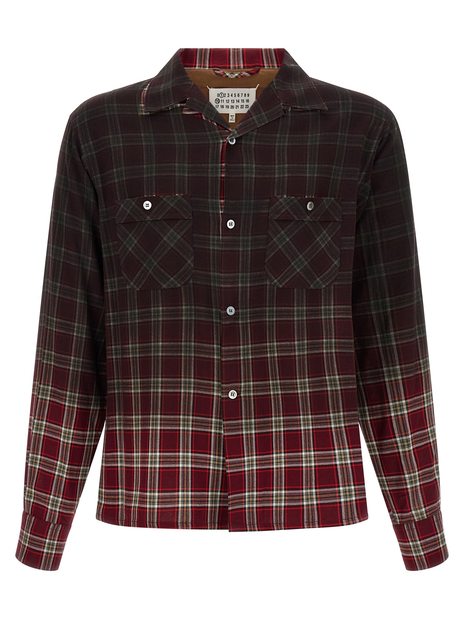 Maison Margiela Multicolor Viscose Men's Blouse
