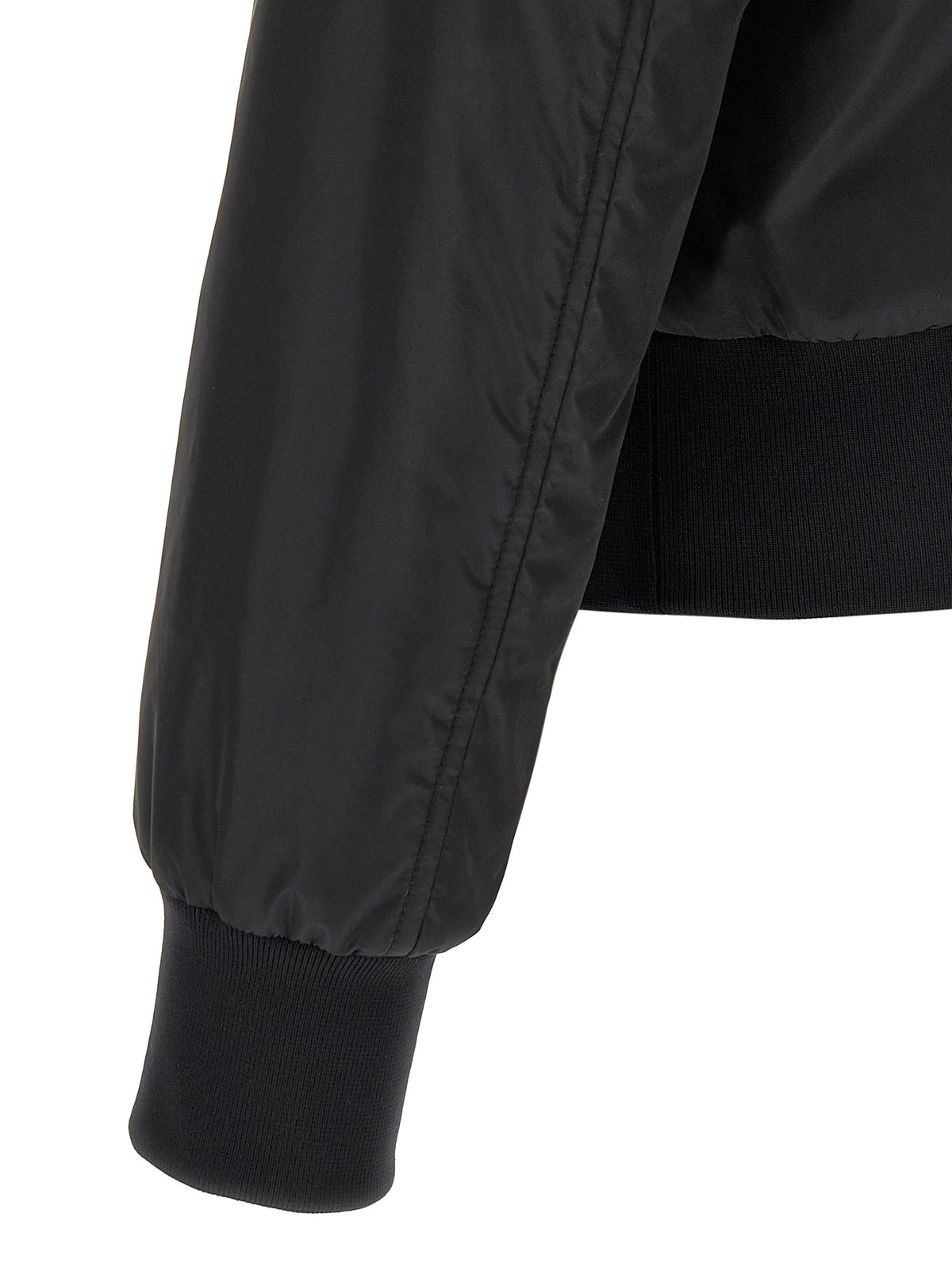 Dolce & Gabbana Black Polyamide Men's Bomber