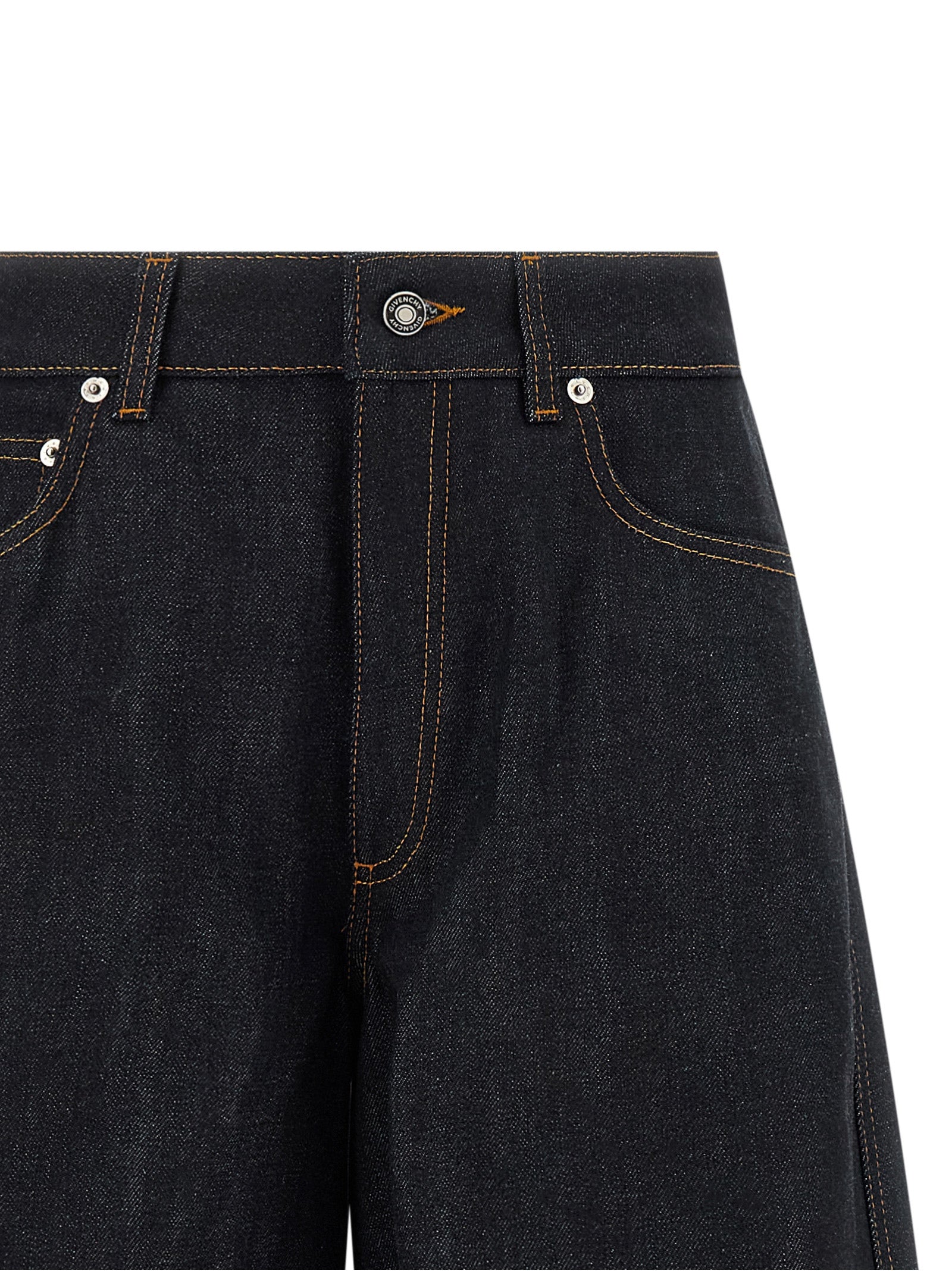 Givenchy Blue Cotton Flared Women's Jeans
