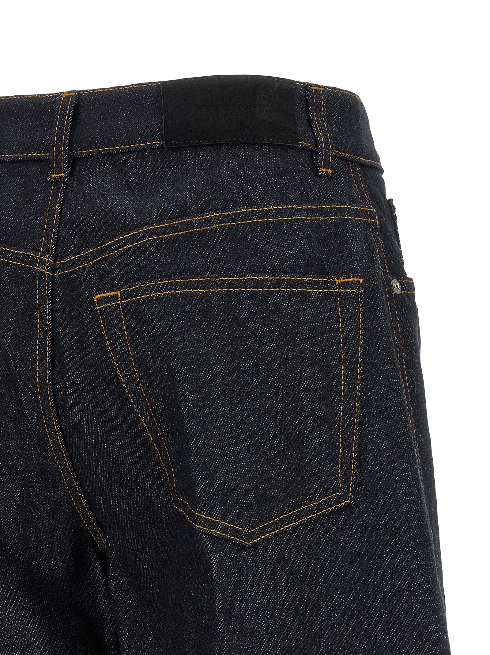 Givenchy Blue Cotton Flared Women's Jeans