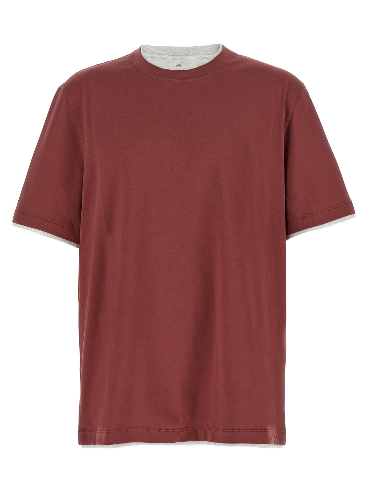 Brunello Cucinelli Multicolor Cotton Men's T-Shirt