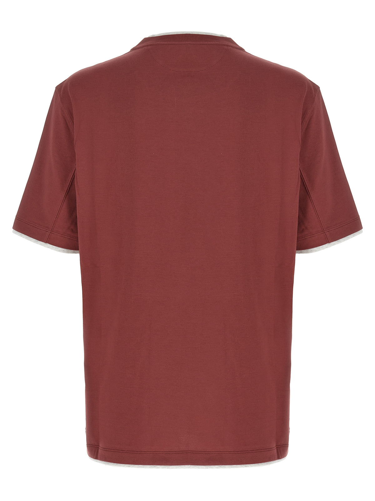 Brunello Cucinelli Multicolor Cotton Men's T-Shirt