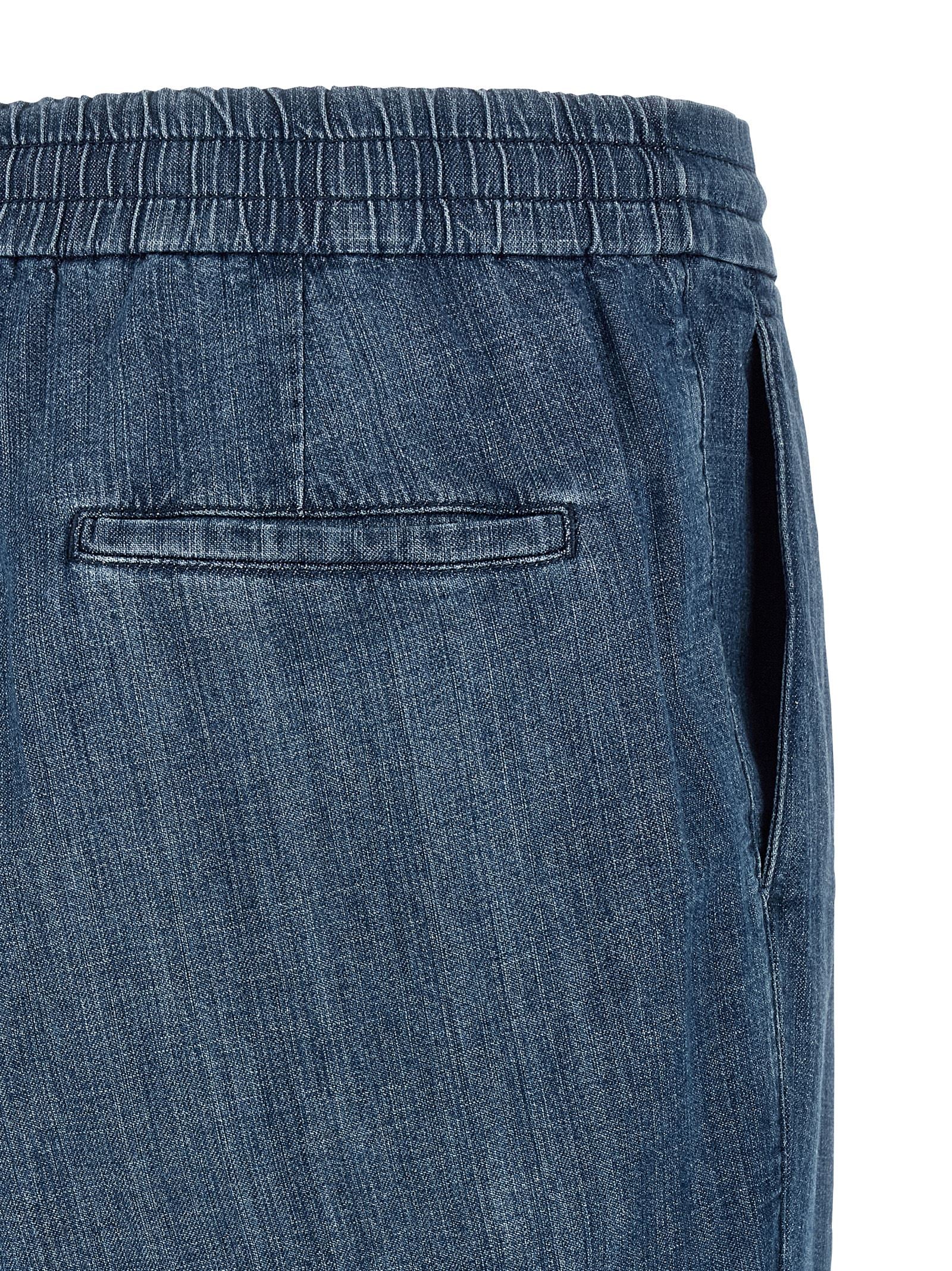 Brunello Cucinelli Blue Cotton Relaxed Fit Men's Jeans