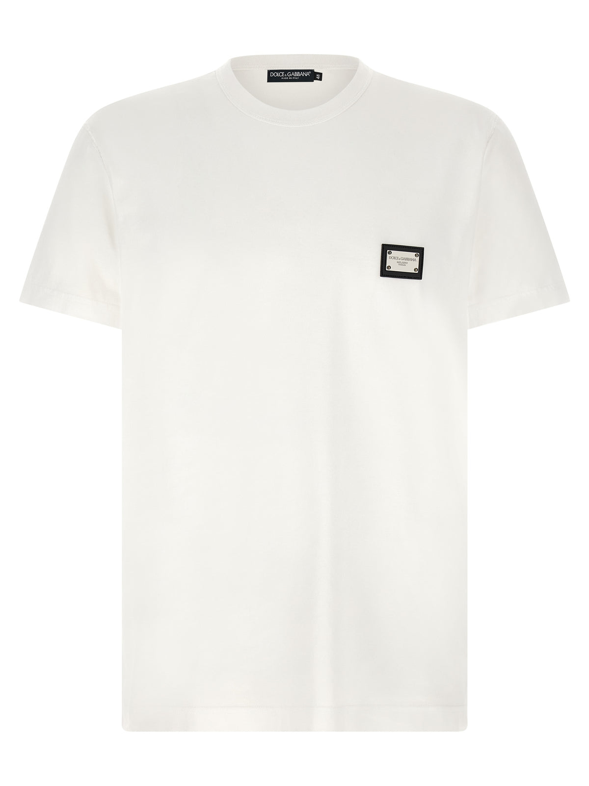Dolce & Gabbana White Cotton Men's T-Shirt