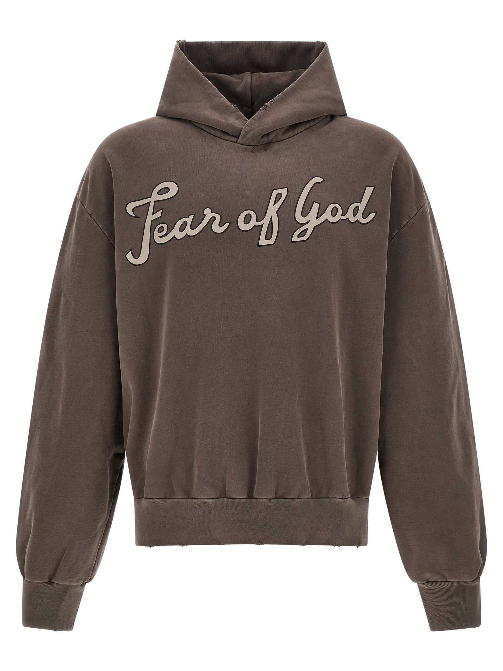 Fear Of God Brown Cotton Men's Sweatshirt