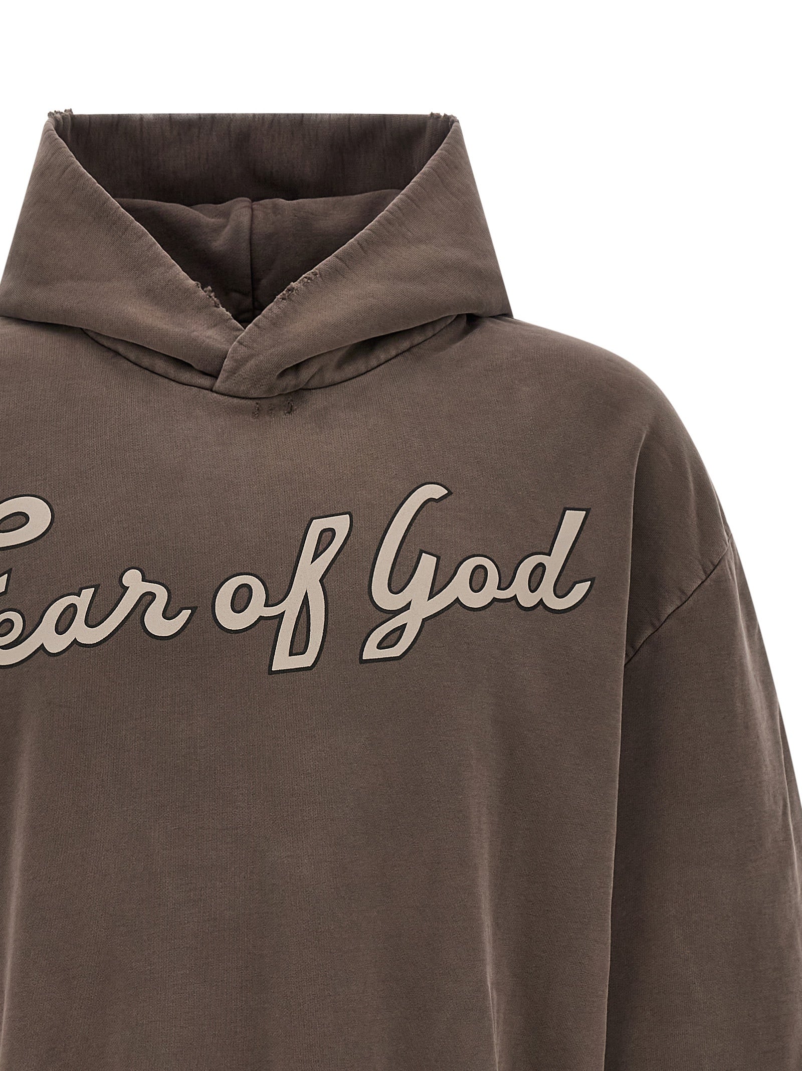 Fear Of God Brown Cotton Men's Sweatshirt