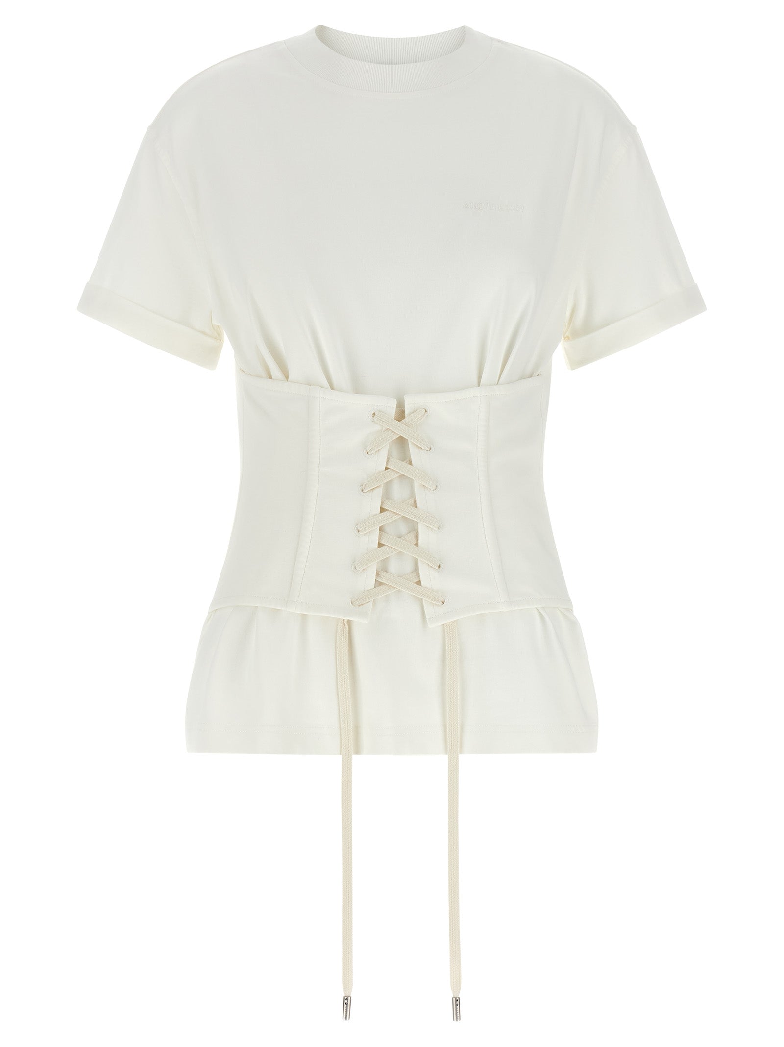 Alexander McQueen White Cotton Women's T-Shirt
