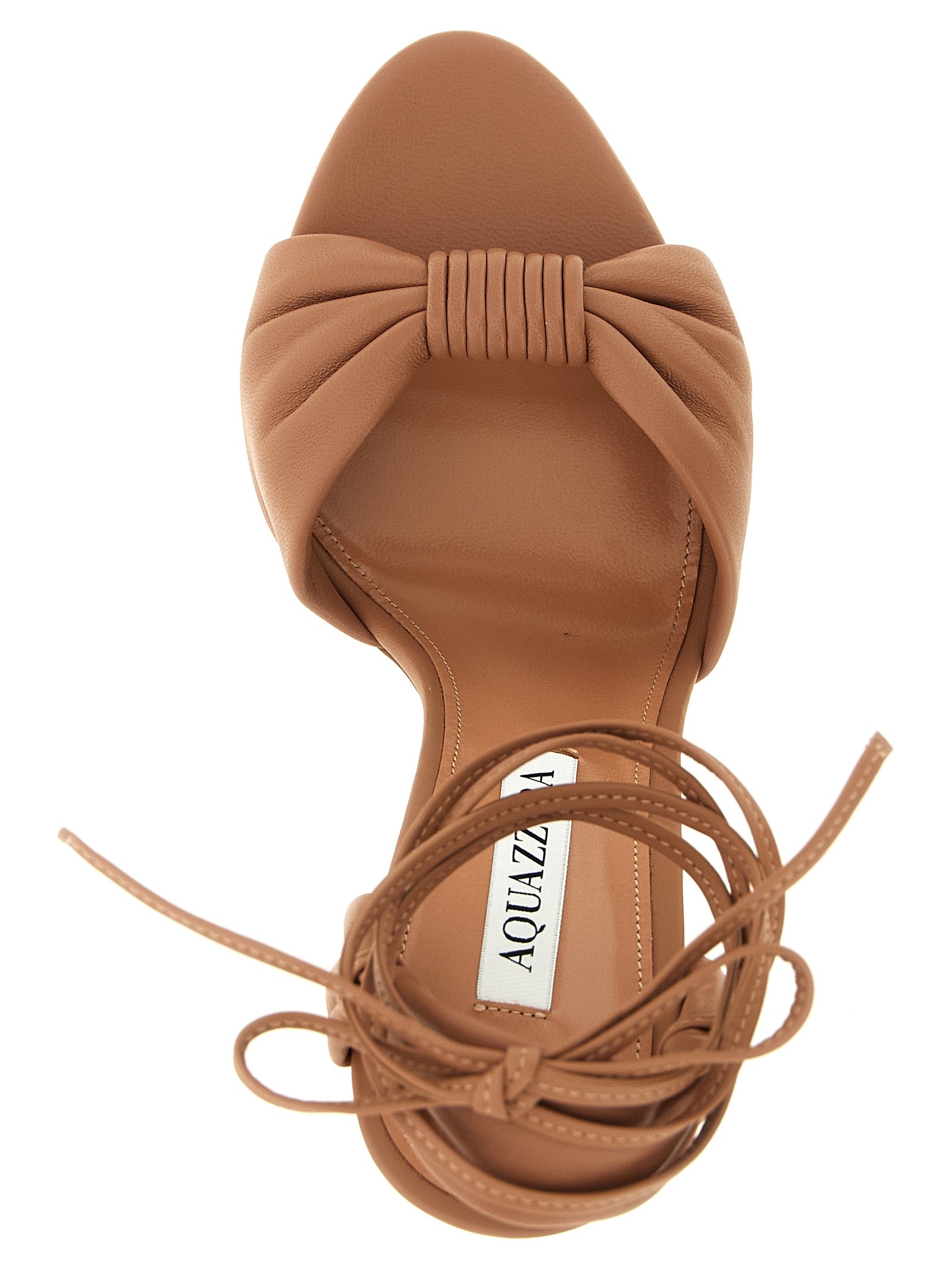 Aquazzura Multicolor Lamb Leather Stiletto Heel Women's Sandals