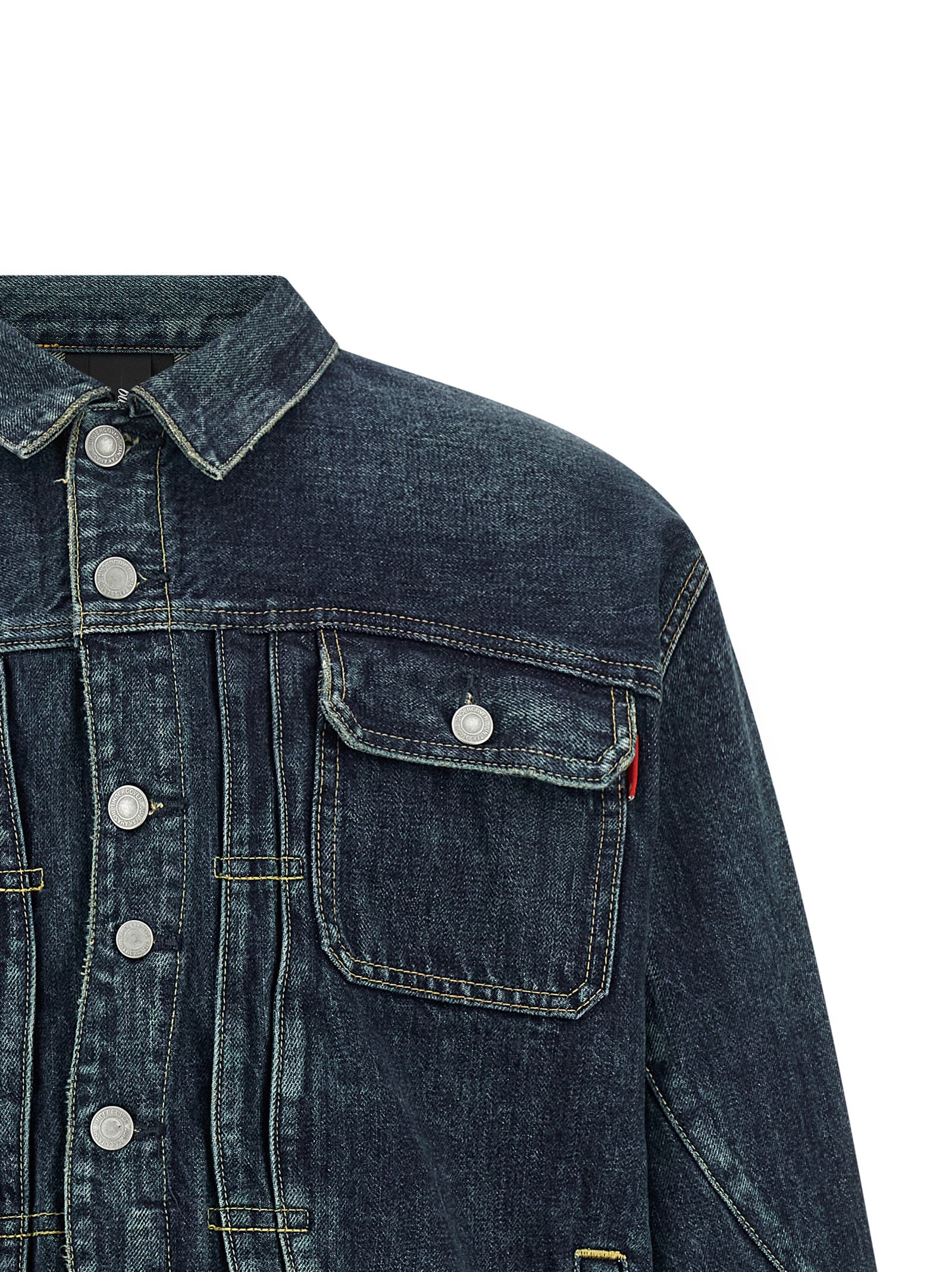 Undercover Blue Cotton Denim Men's Jacket