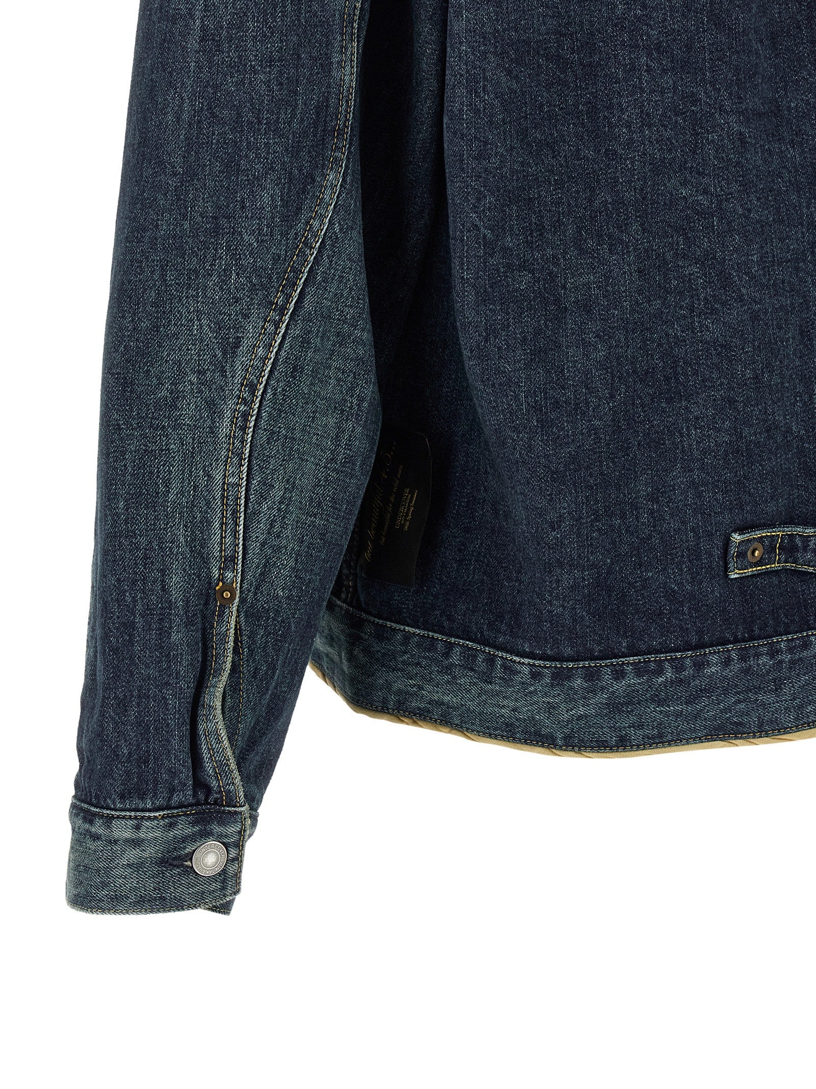 Undercover Blue Cotton Denim Men's Jacket