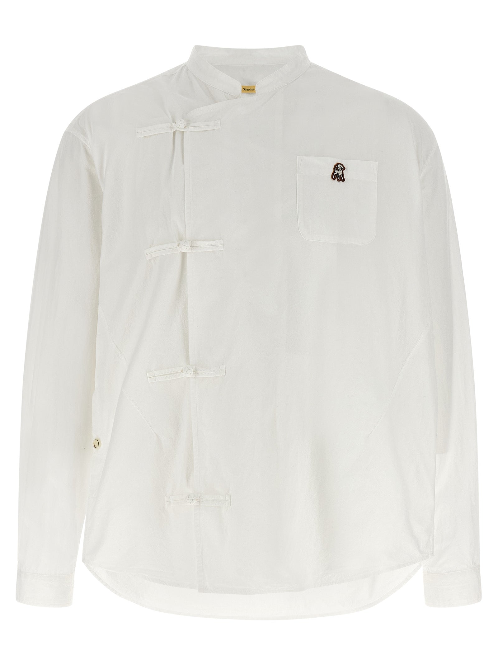 Undercover White Cotton Men's Blouse