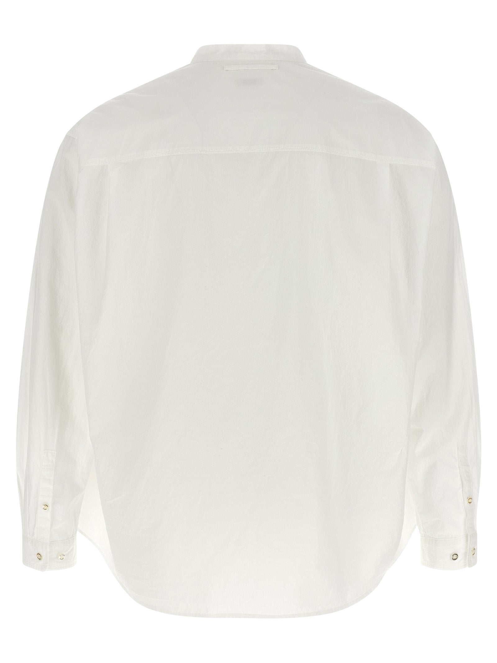 Undercover White Cotton Men's Blouse