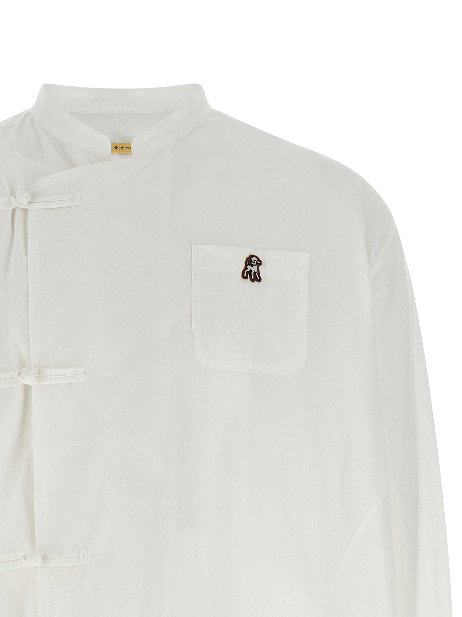 Undercover White Cotton Men's Blouse