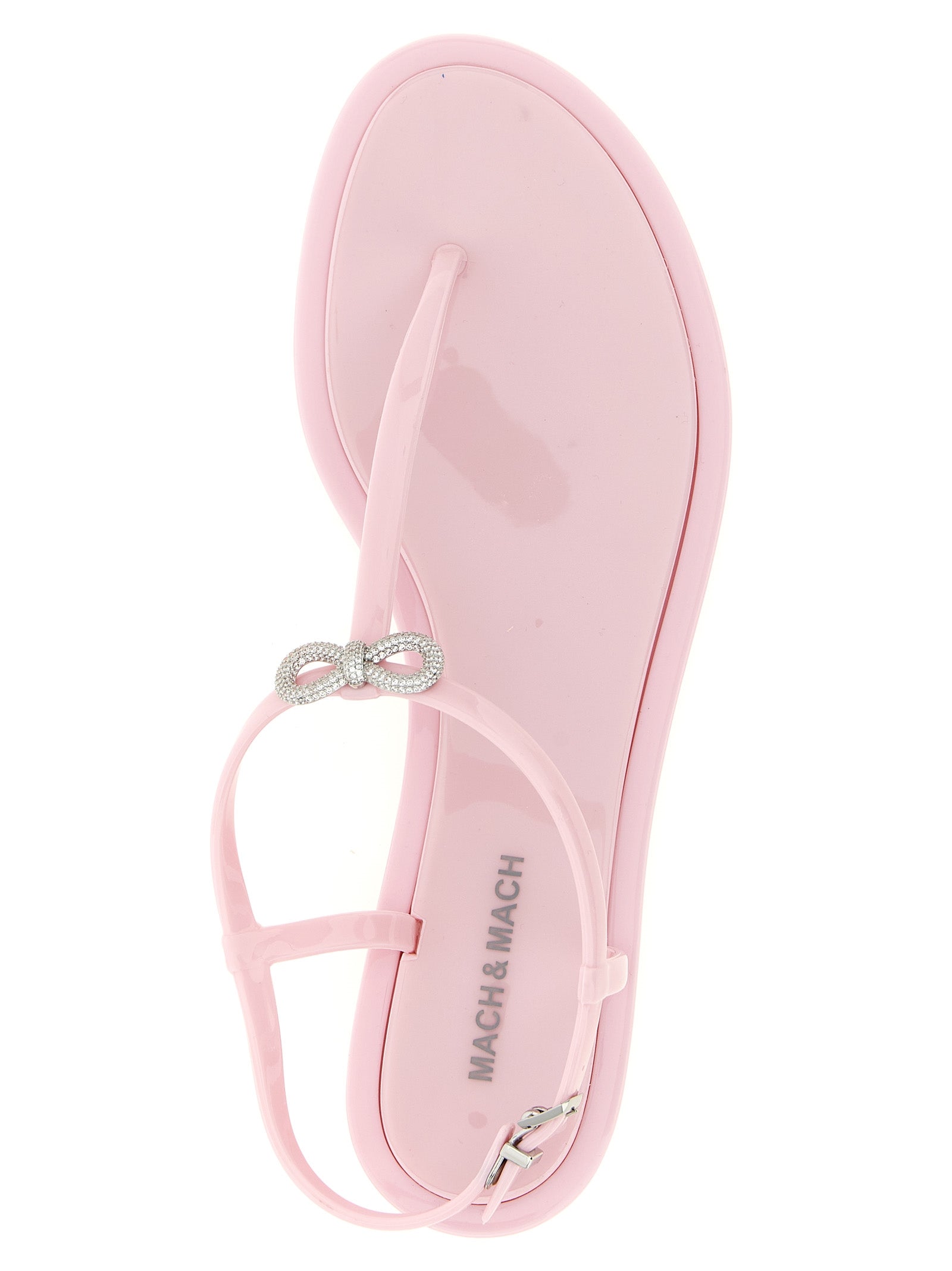 MACH & MACH Multicolor Pvc Flat Women's Sandals
