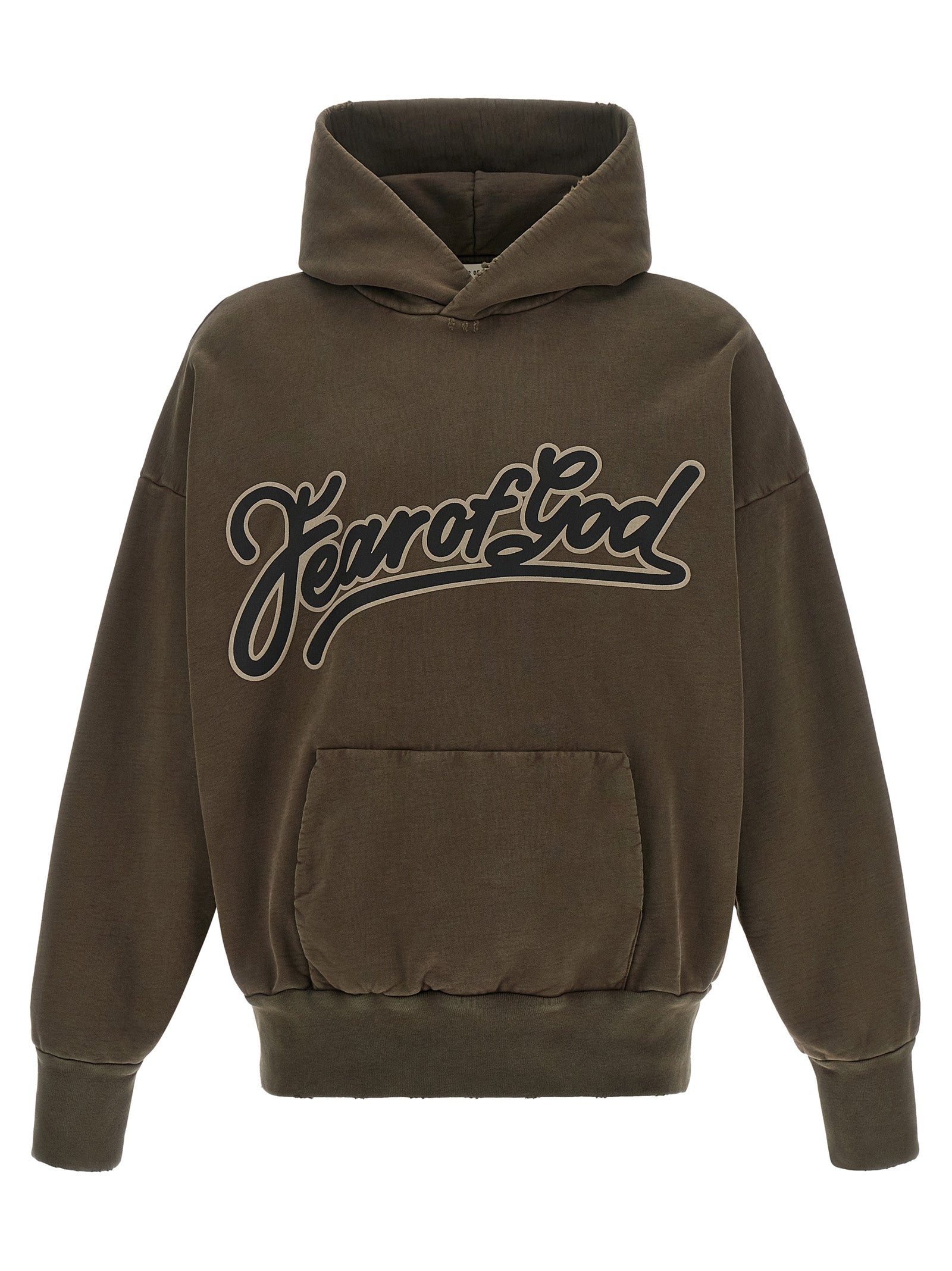 Fear Of God Brown Cotton Men's Sweatshirt