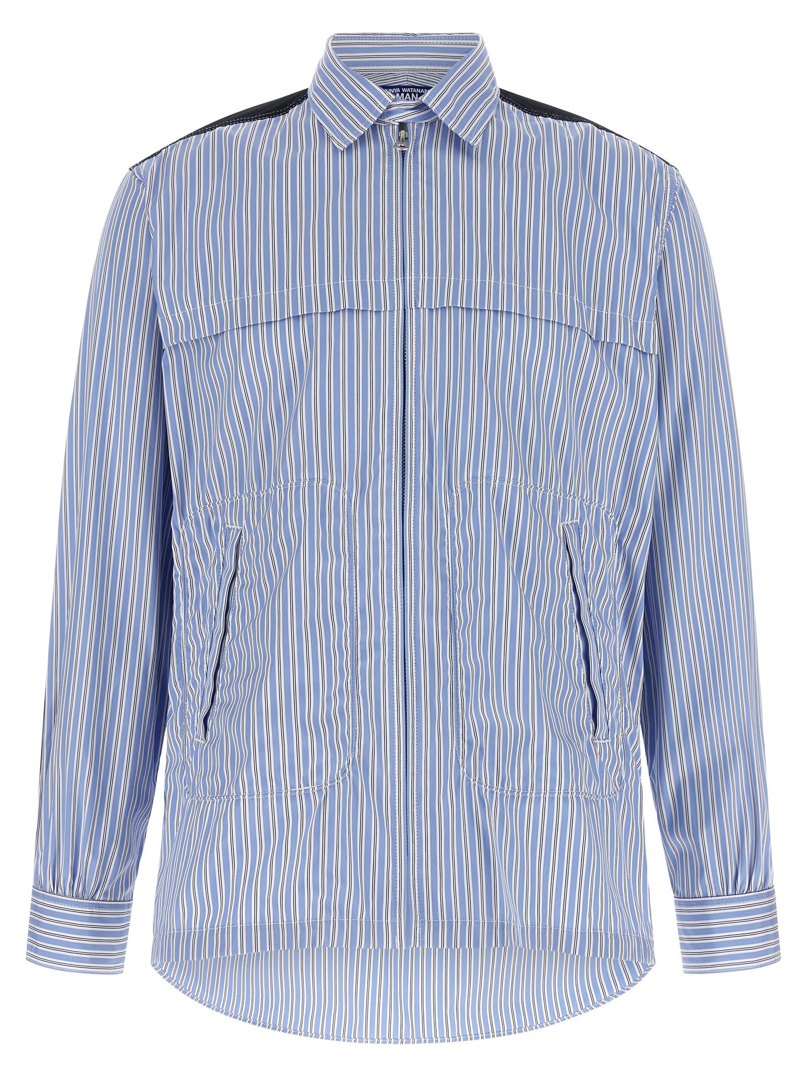 Junya Watanabe Blue Cotton Men's Blouse