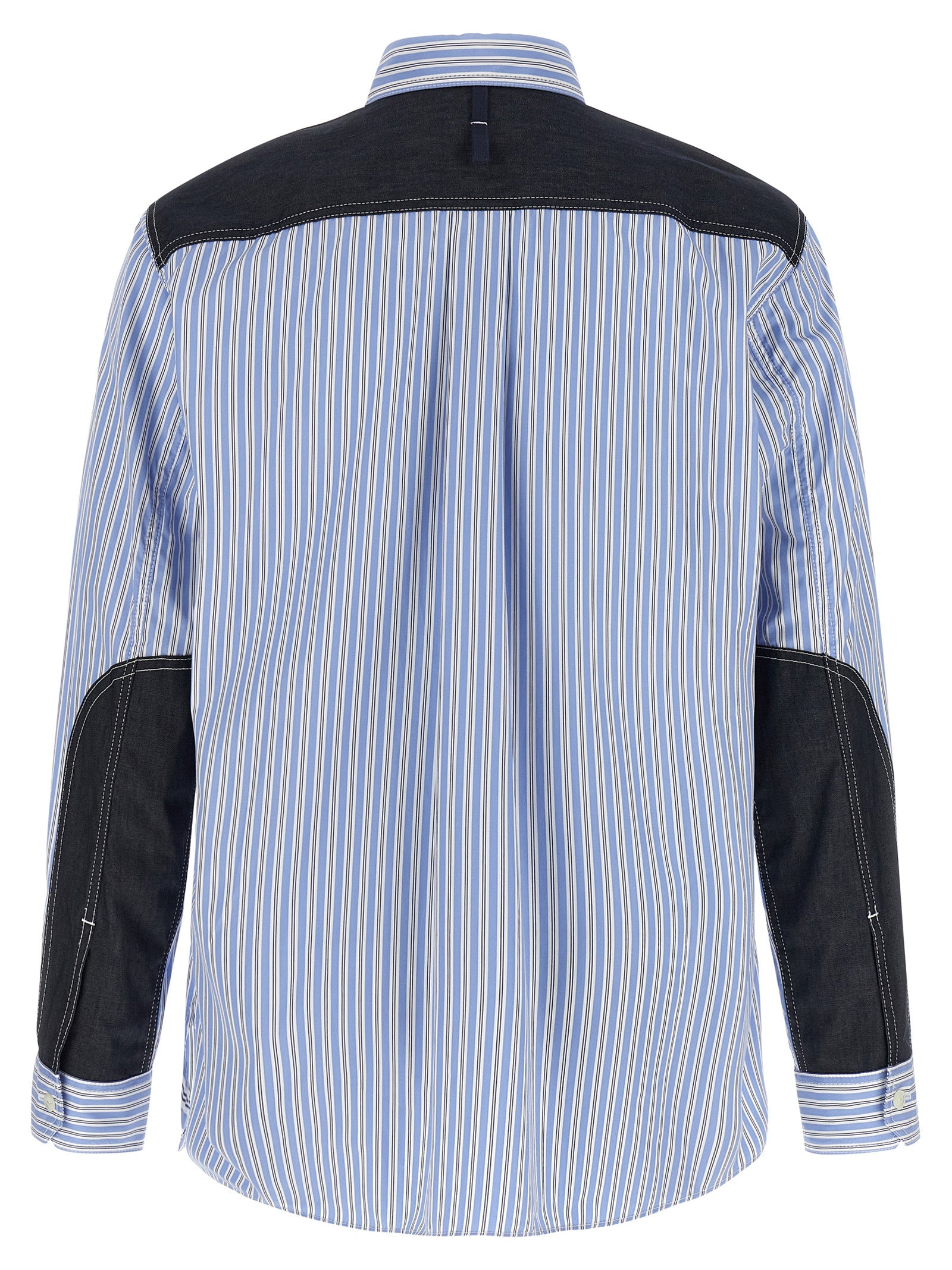 Junya Watanabe Blue Cotton Men's Blouse