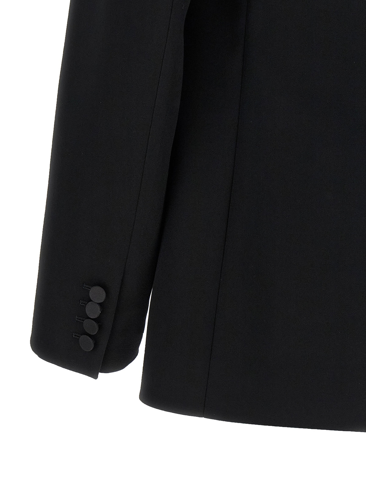 Saint Laurent Black Wool Men's Blazer