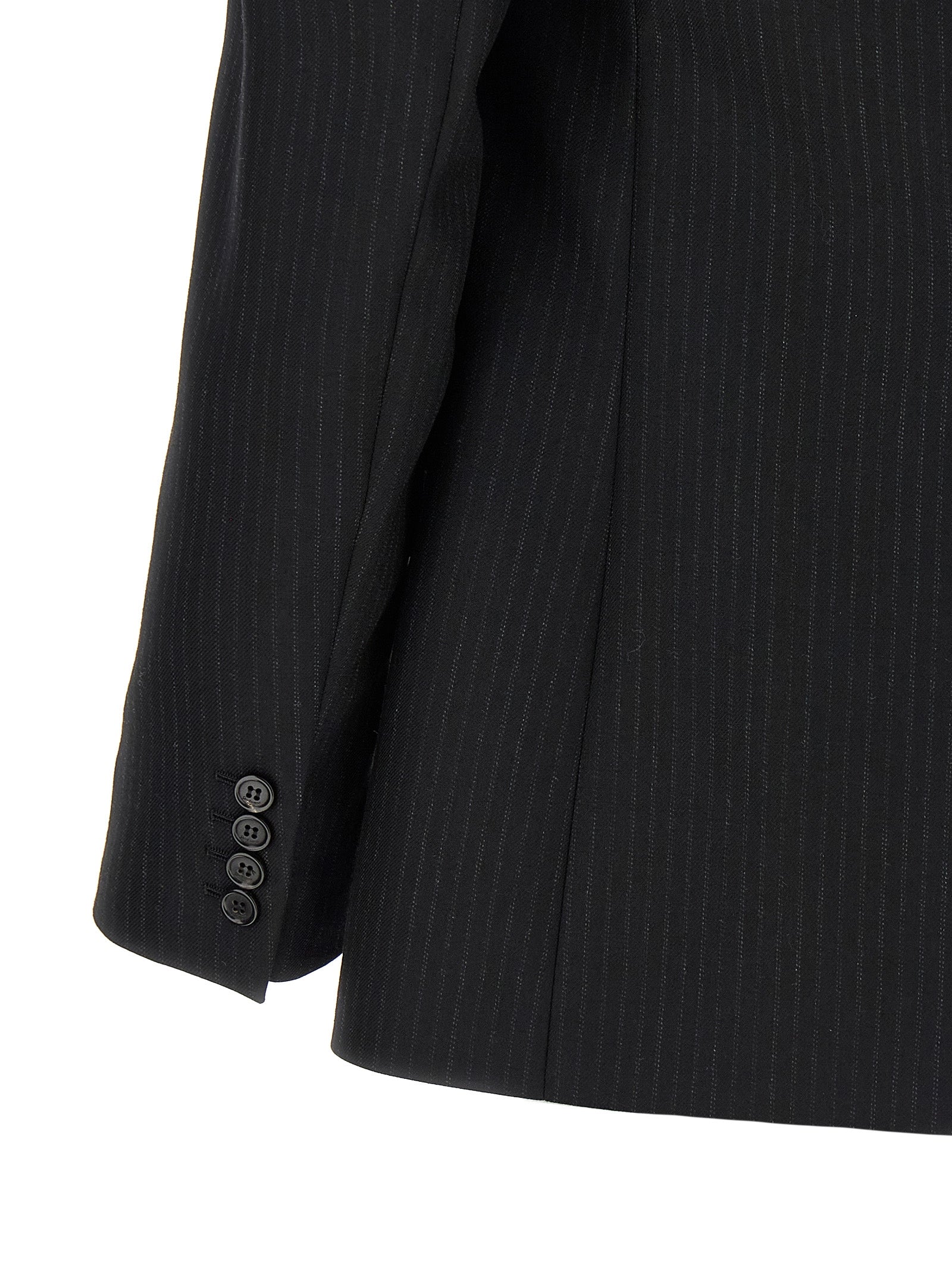 Saint Laurent Black Wool Men's Blazer