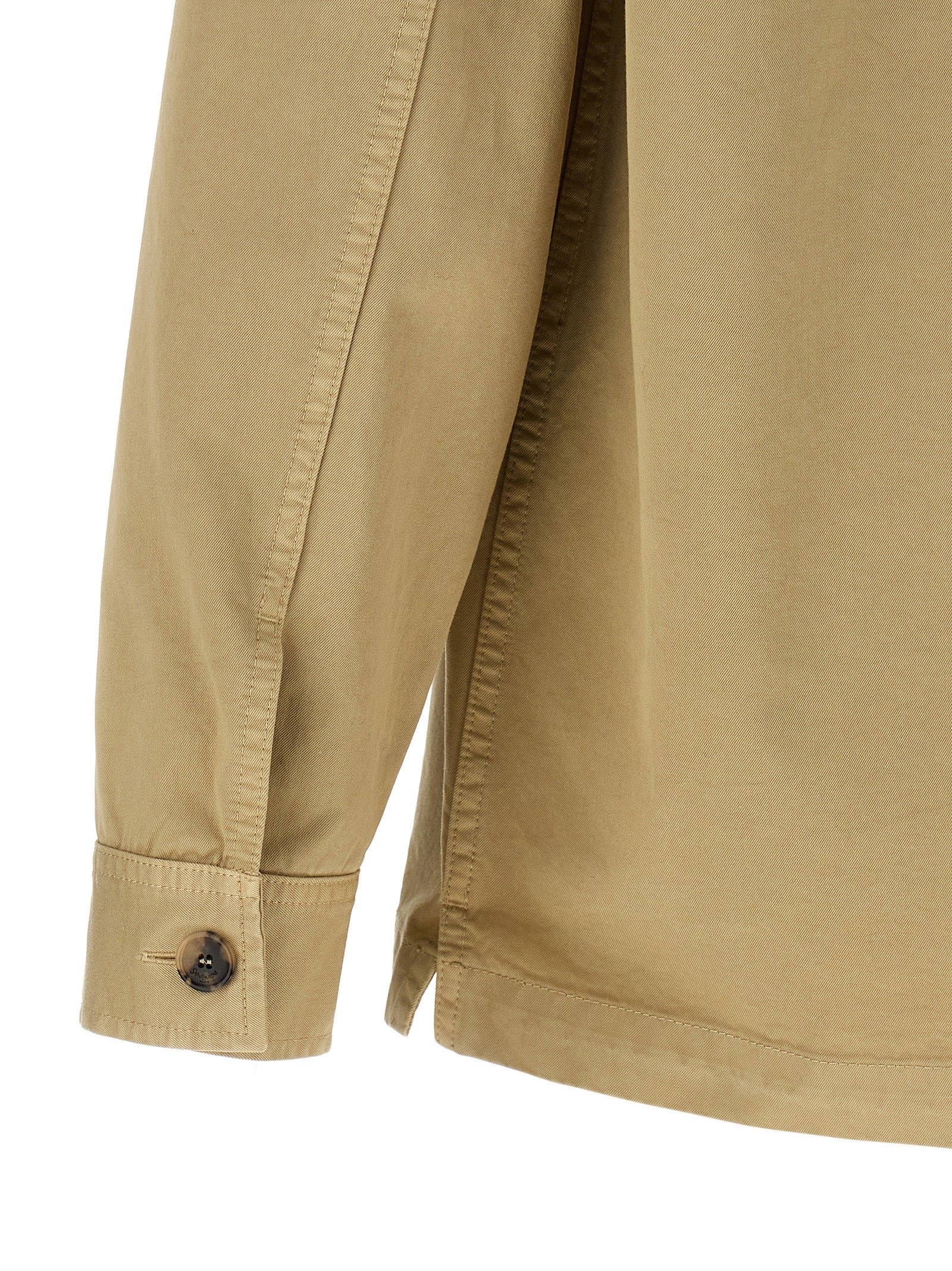 Saint Laurent Beige Cotton Men's Blouse