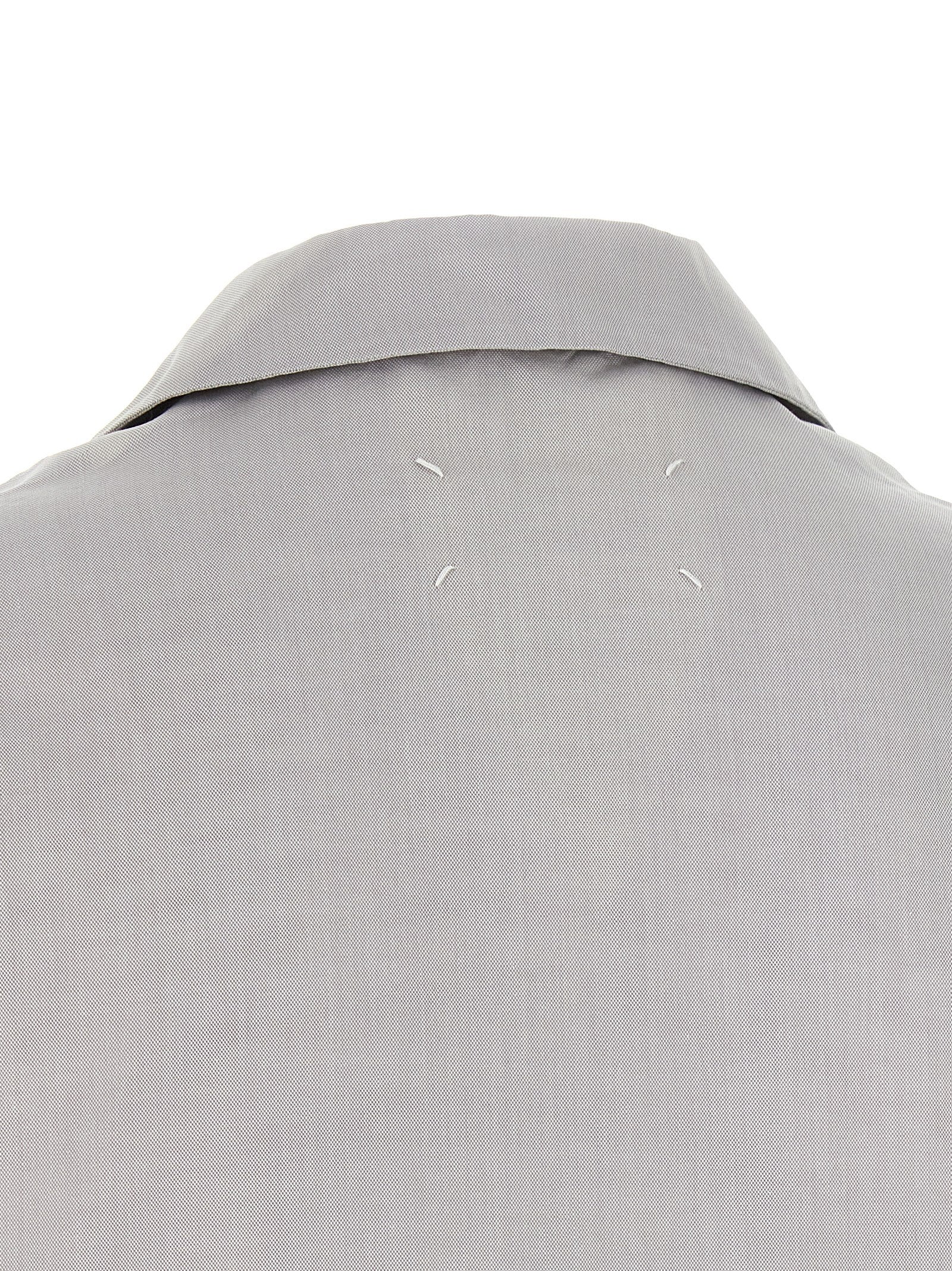 Maison Margiela Gray Cotton Men's Blouse