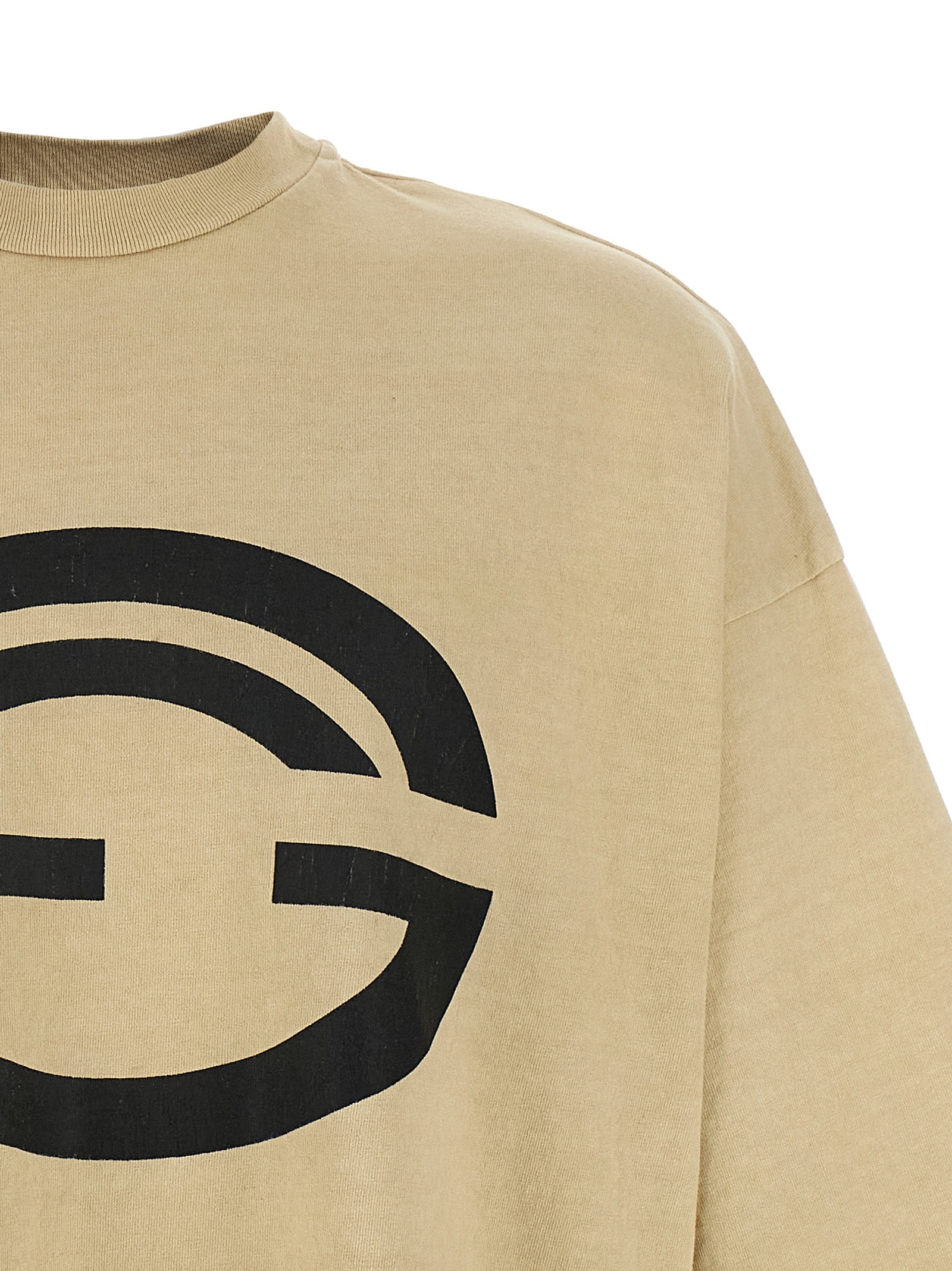 Fear Of God Beige Cotton Men's T-Shirt