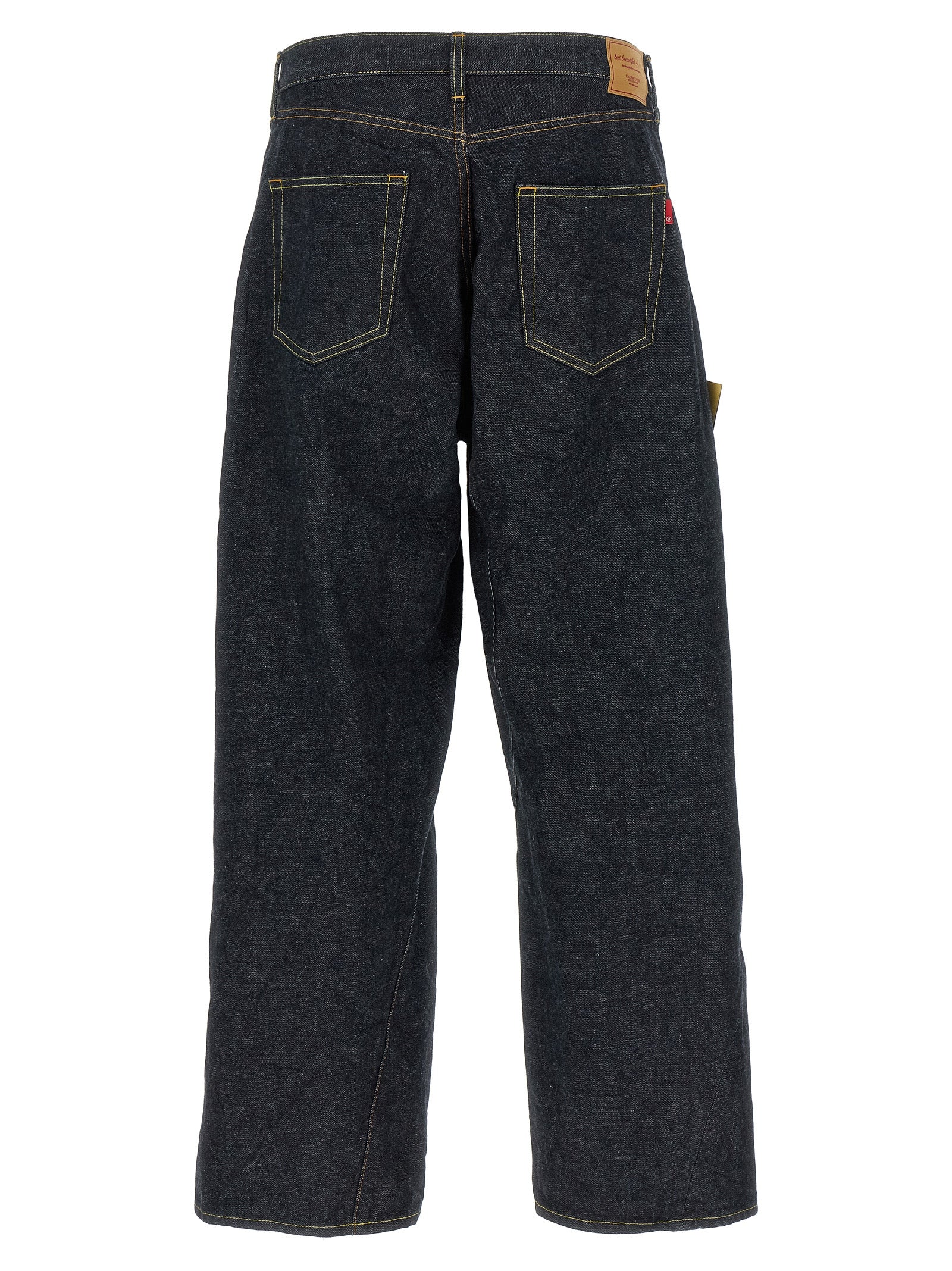 Undercover Blue Cotton Jeans Men's Denim