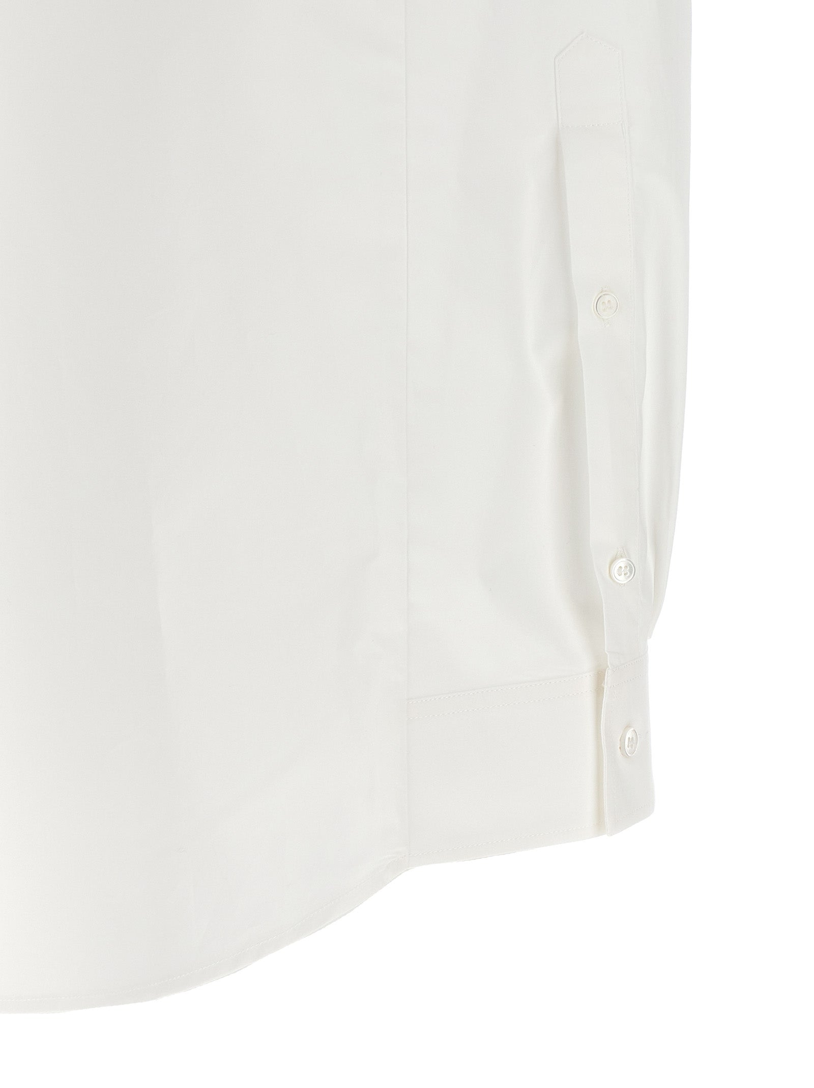 MM6 Maison Margiela White Cotton Women's Blouse