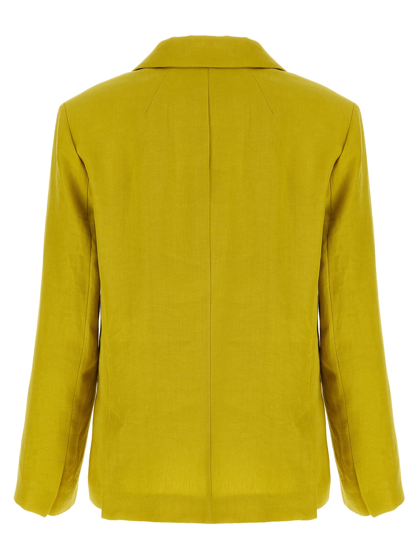 'S Max Mara Bicolor Linen Women's Blazer