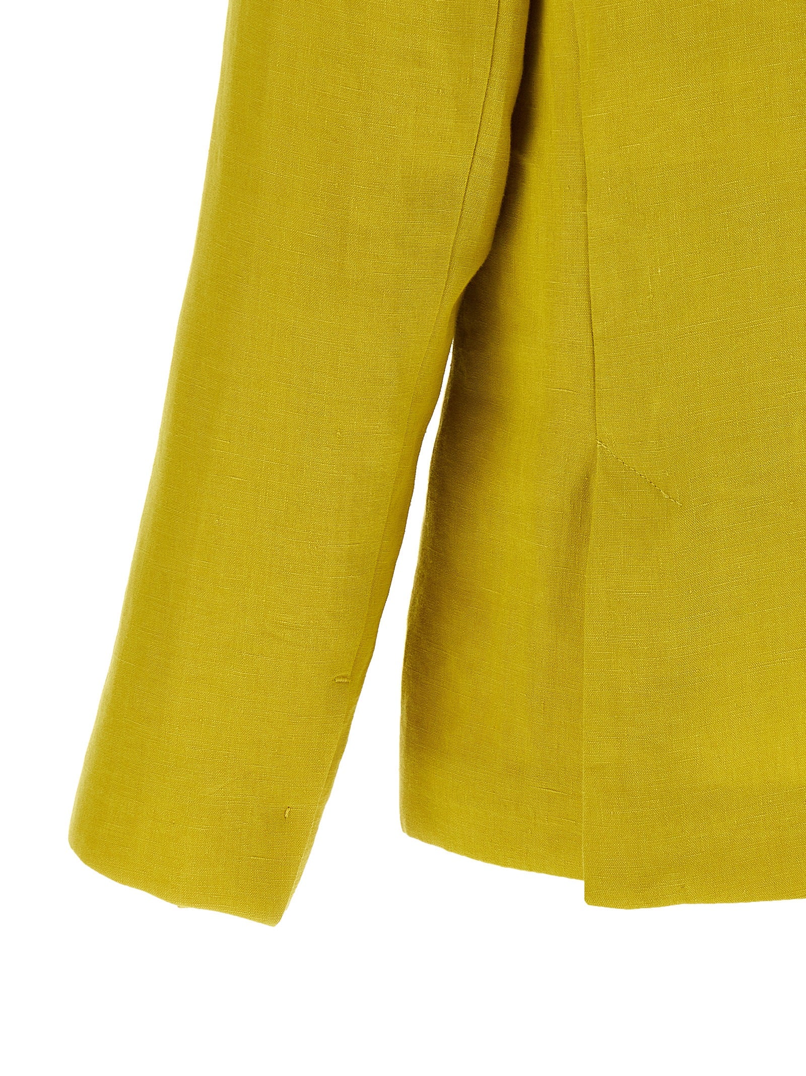 'S Max Mara Bicolor Linen Women's Blazer