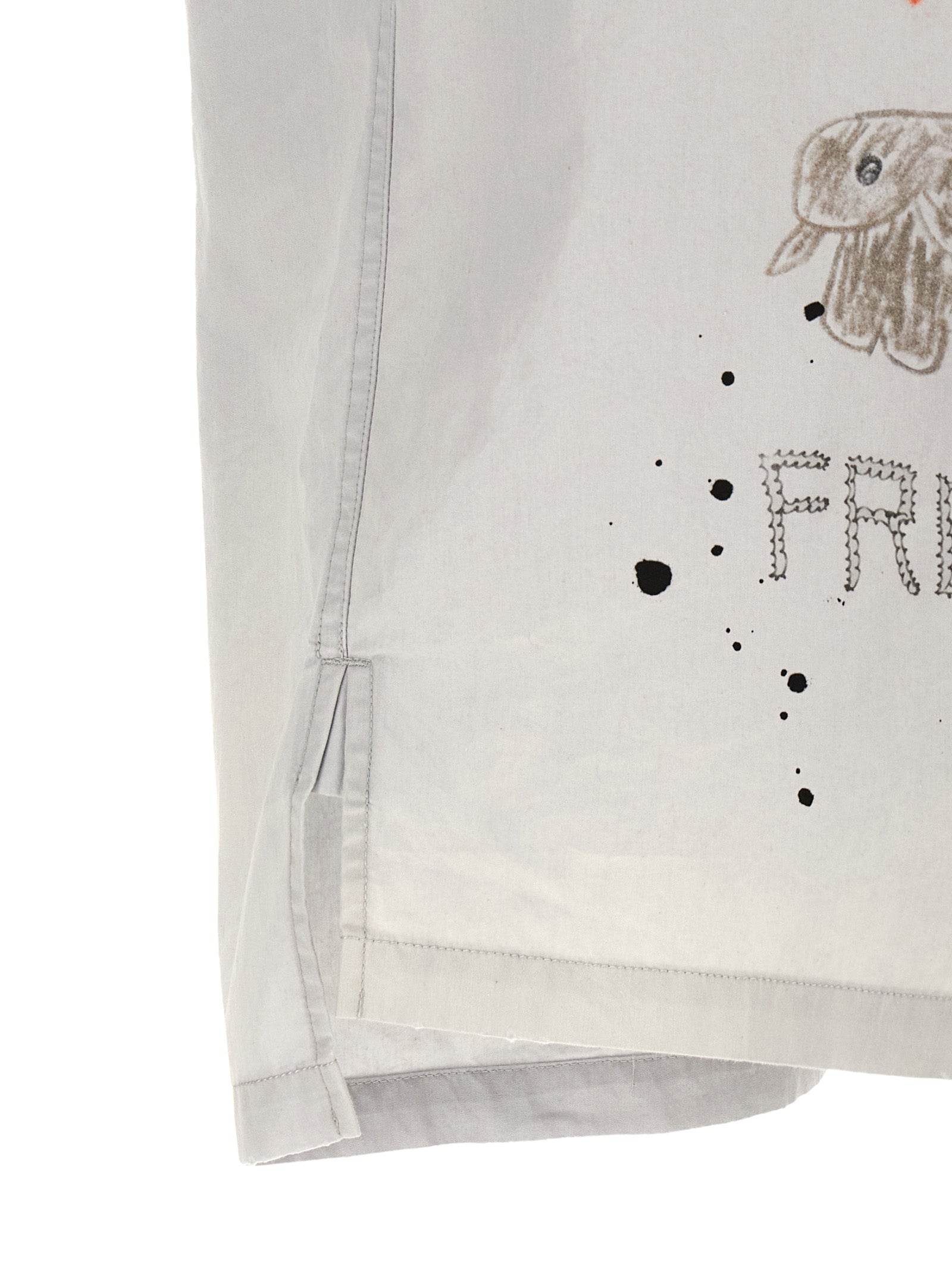 Maison Mihara Yasuhiro Gray Cotton Men's Blouse
