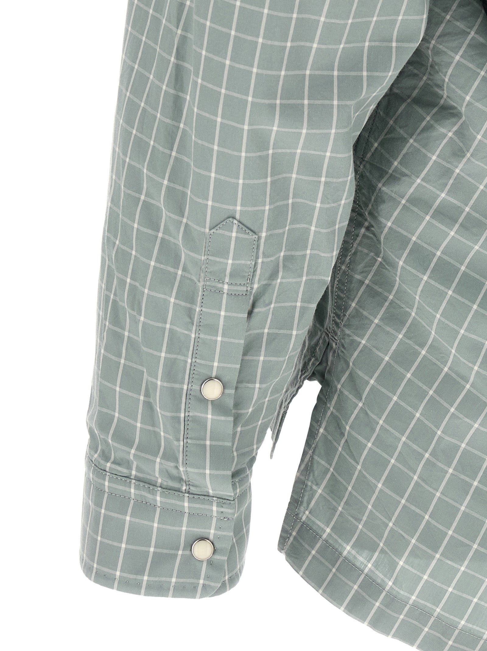 Maison Mihara Yasuhiro Blue Cotton Men's Blouse