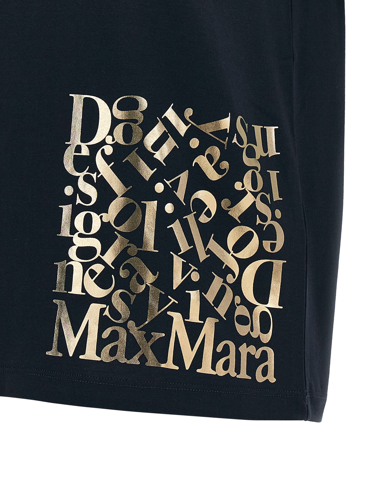 'S Max Mara Blue Cotton Women's T-Shirt