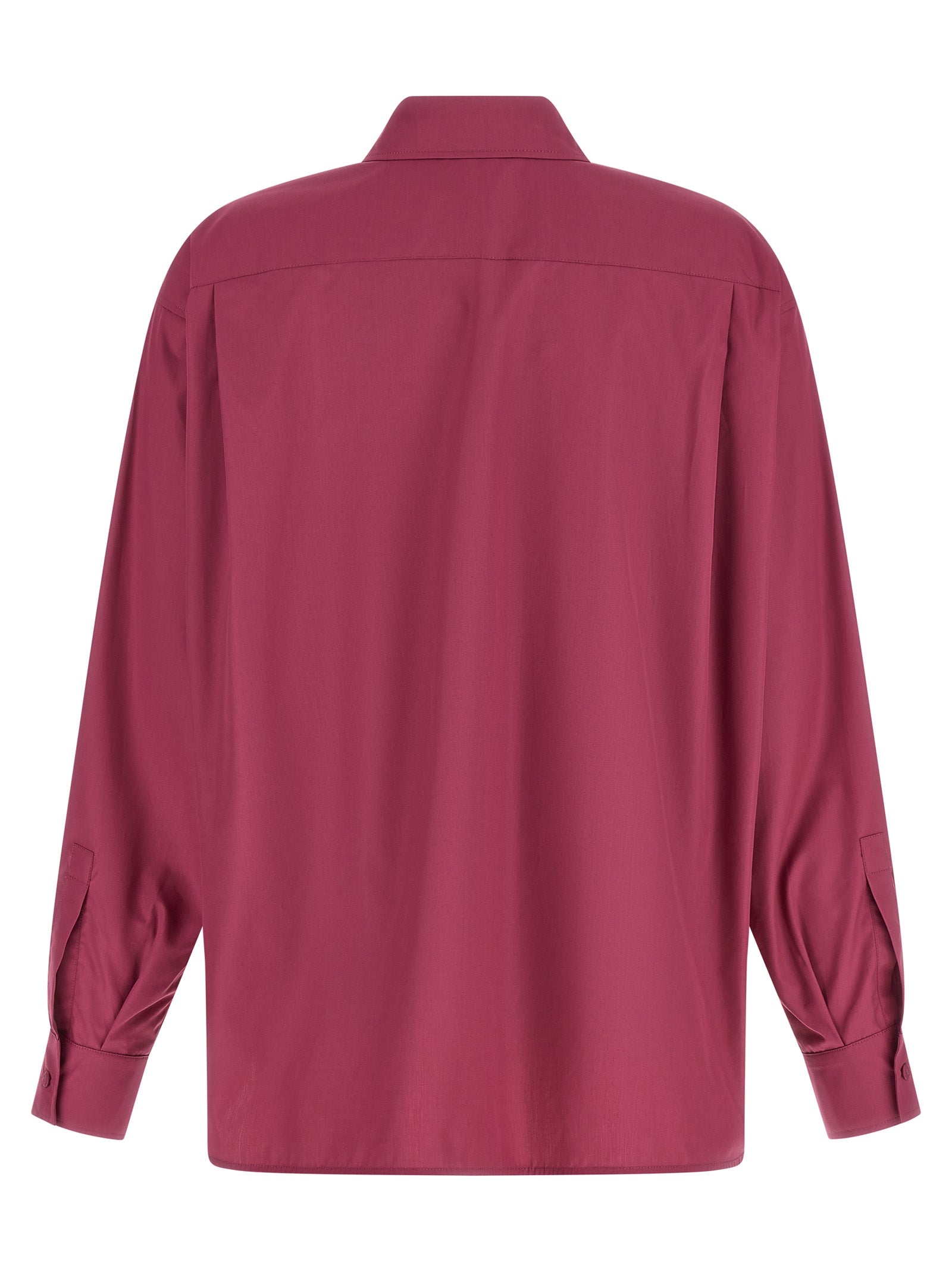 Max Mara Fuchsia Cotton Women's Blouse