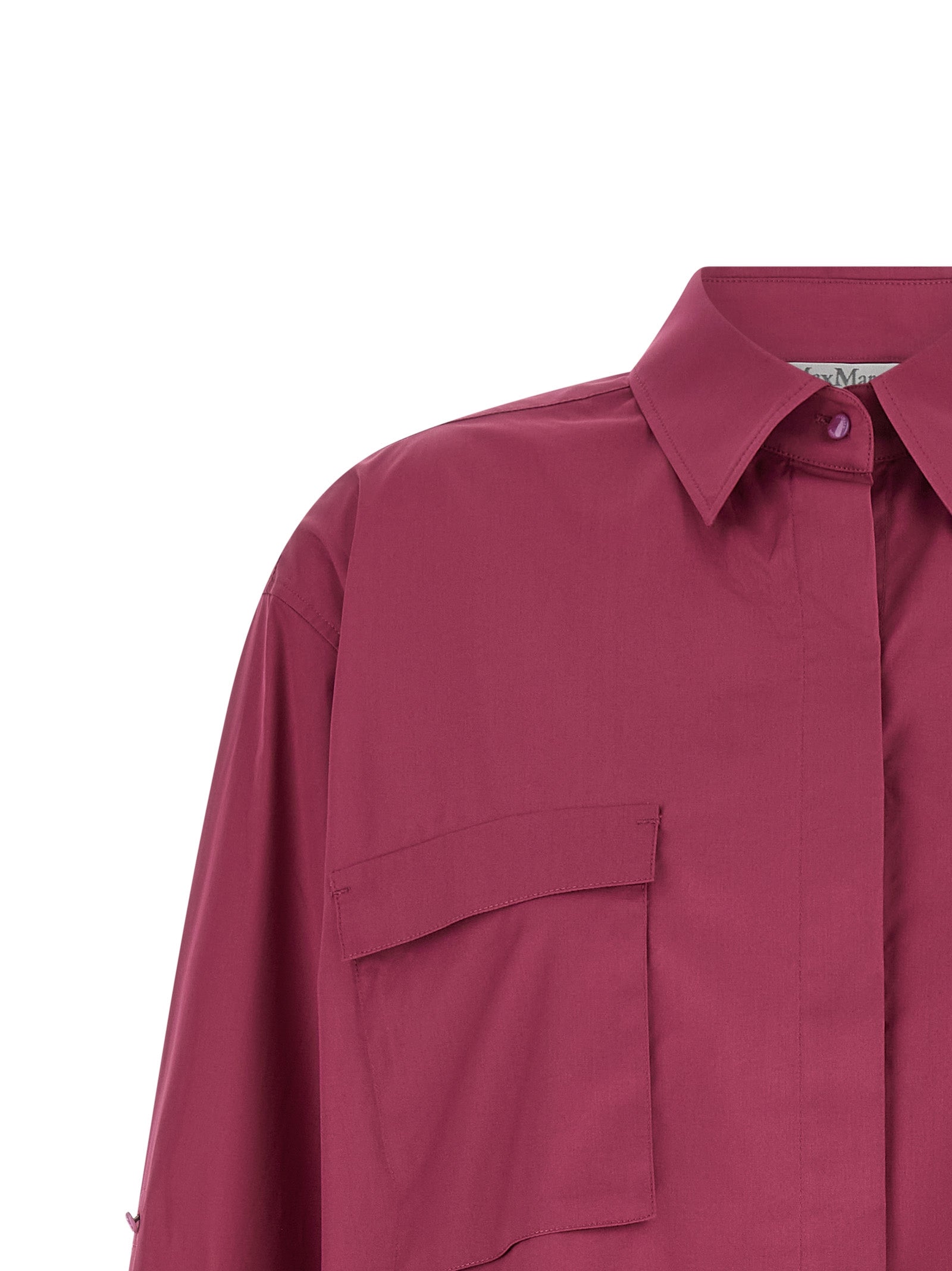 Max Mara Fuchsia Cotton Women's Blouse