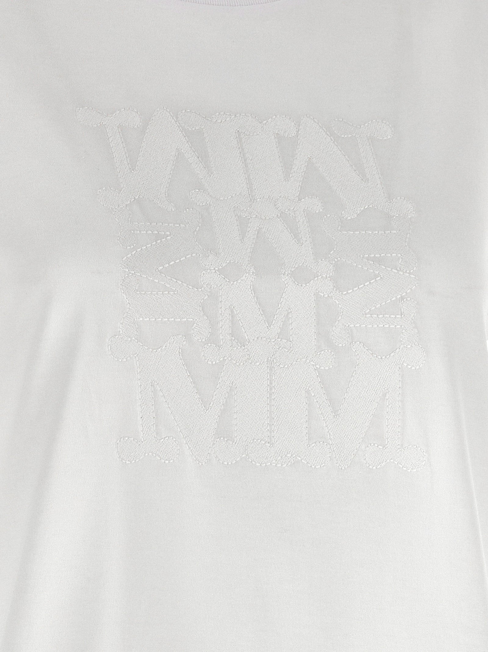 Max Mara White Cotton Women's T-Shirt