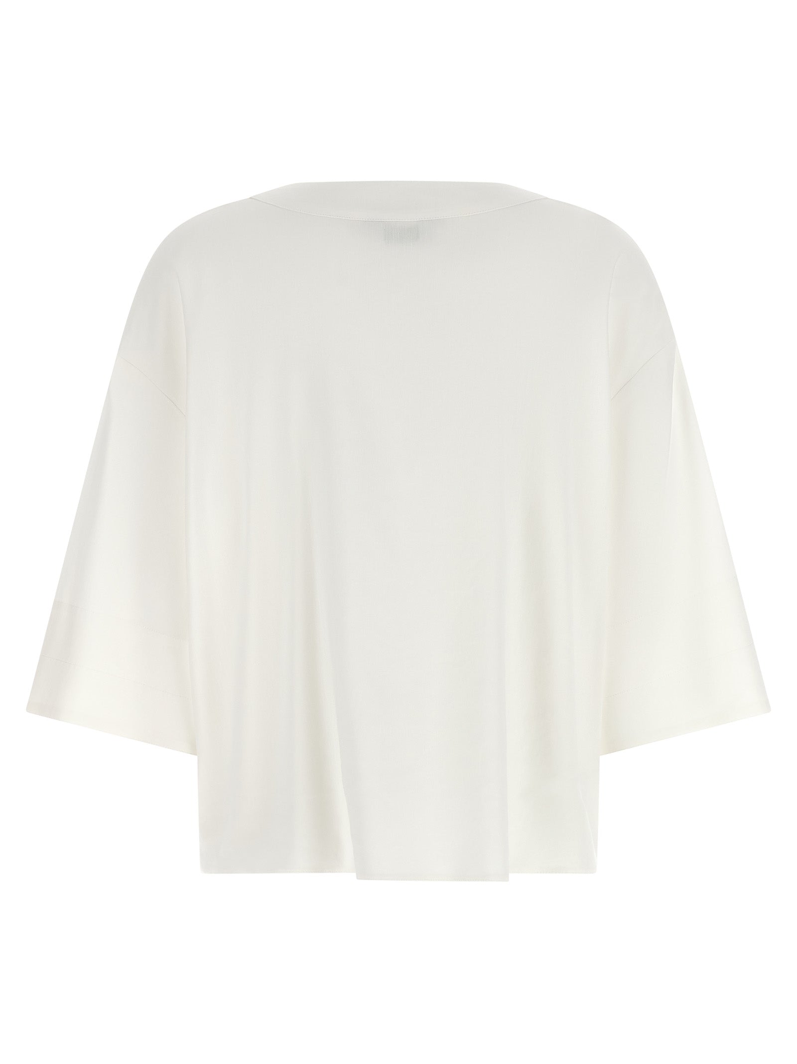 Max Mara White Linen Women's Blouse