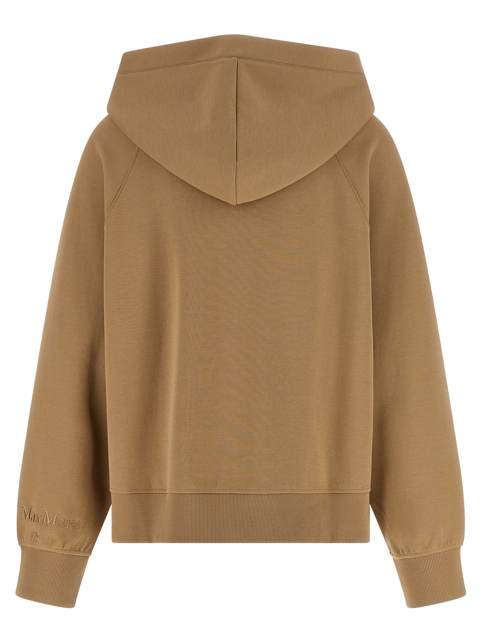 'S Max Mara Beige Cotton Women's Hoodie