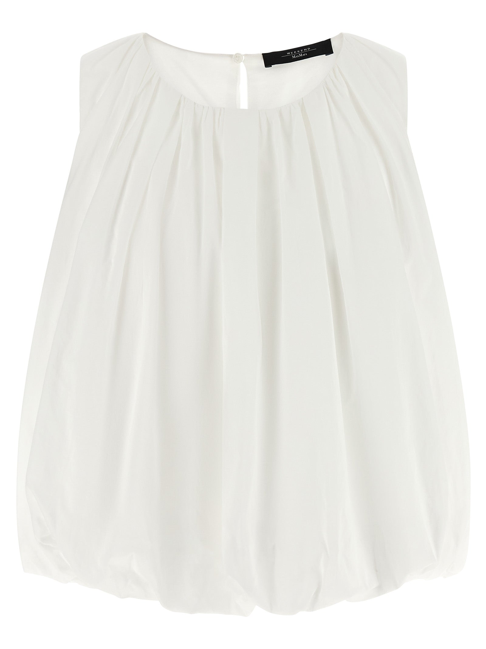 Max Mara White Cotton Women's Shirt