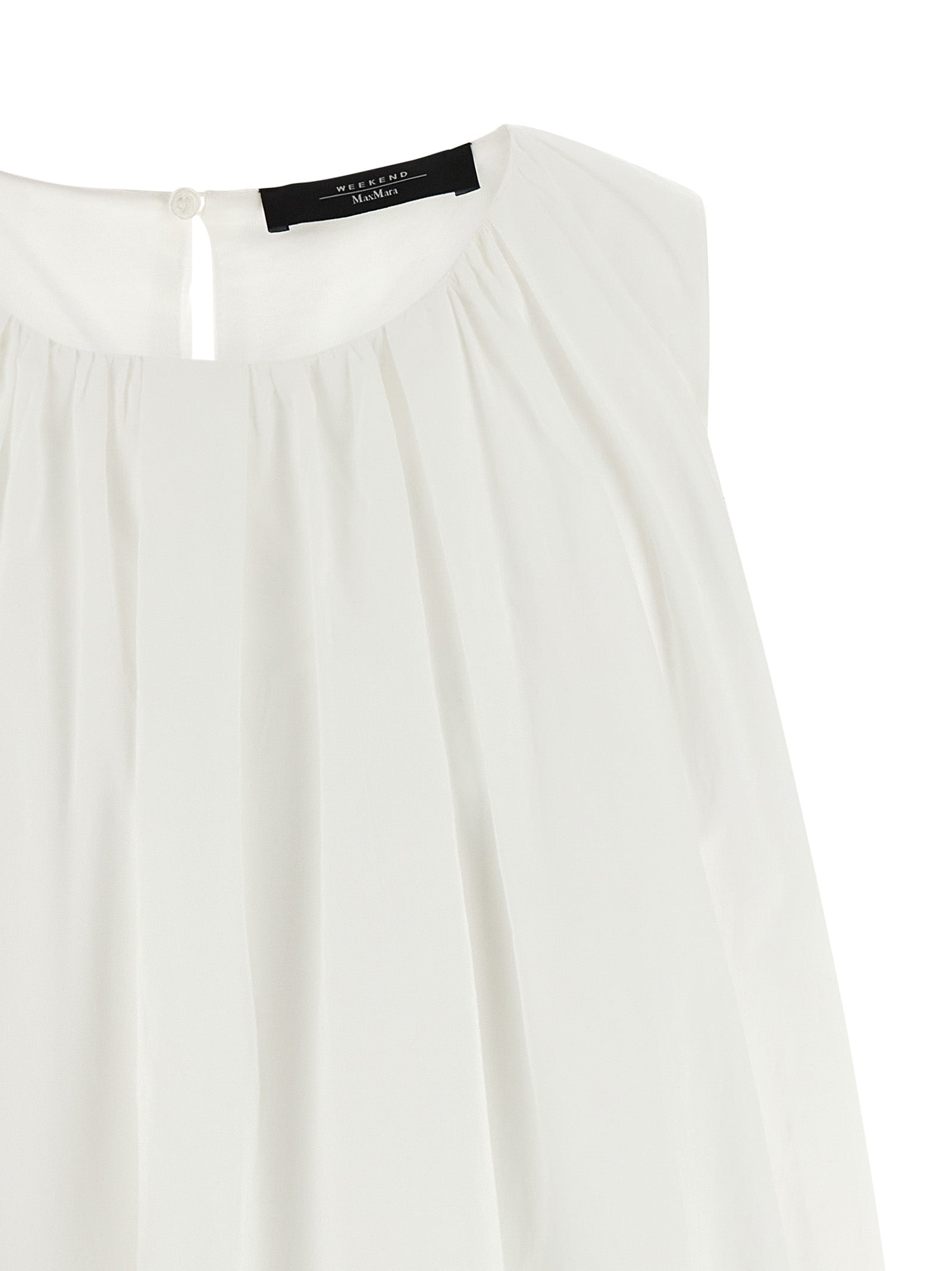 Max Mara White Cotton Women's Shirt