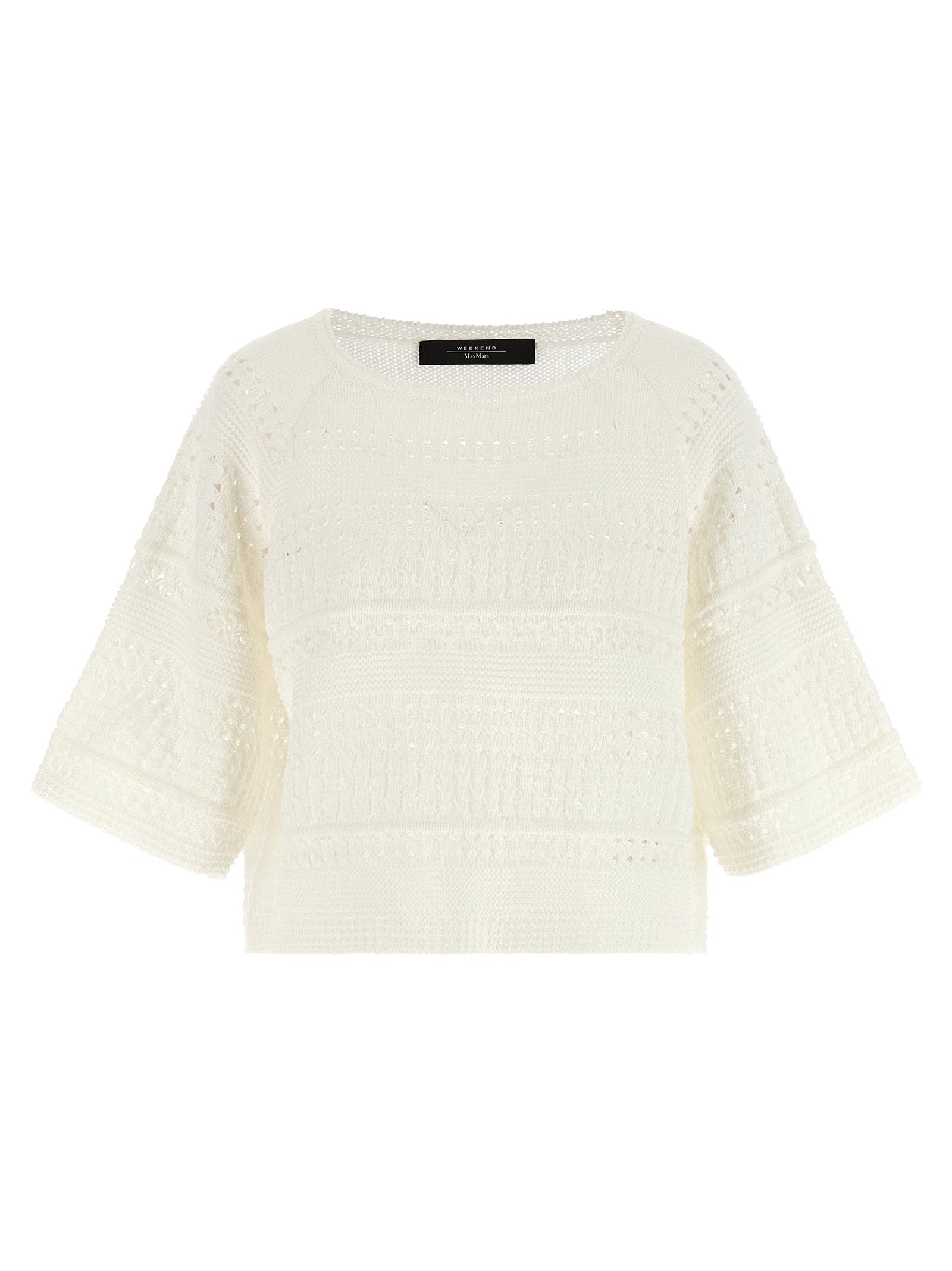 Max Mara White Cotton Women's Cardigan