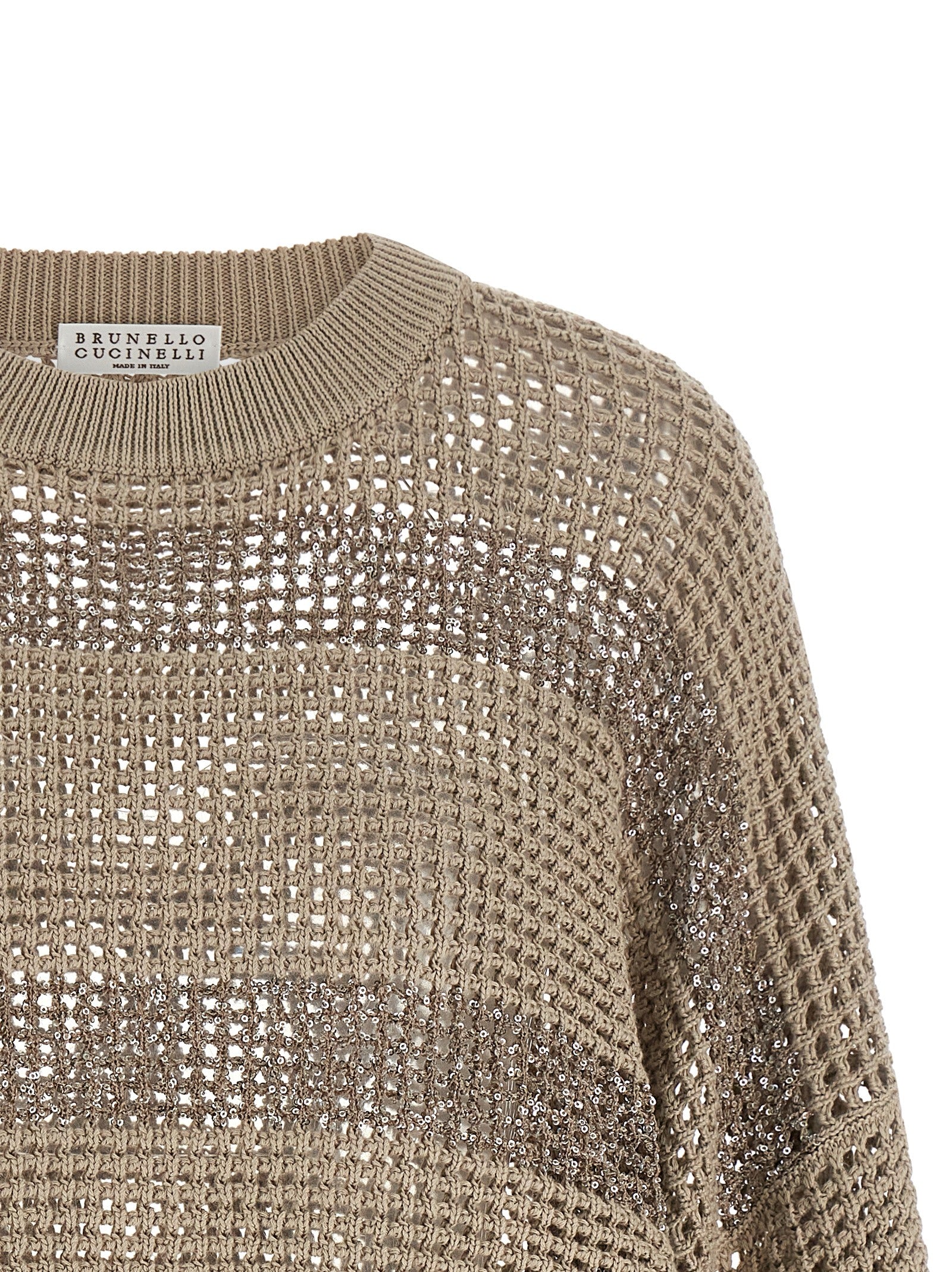 Brunello Cucinelli Gray Cotton Women's Cardigan