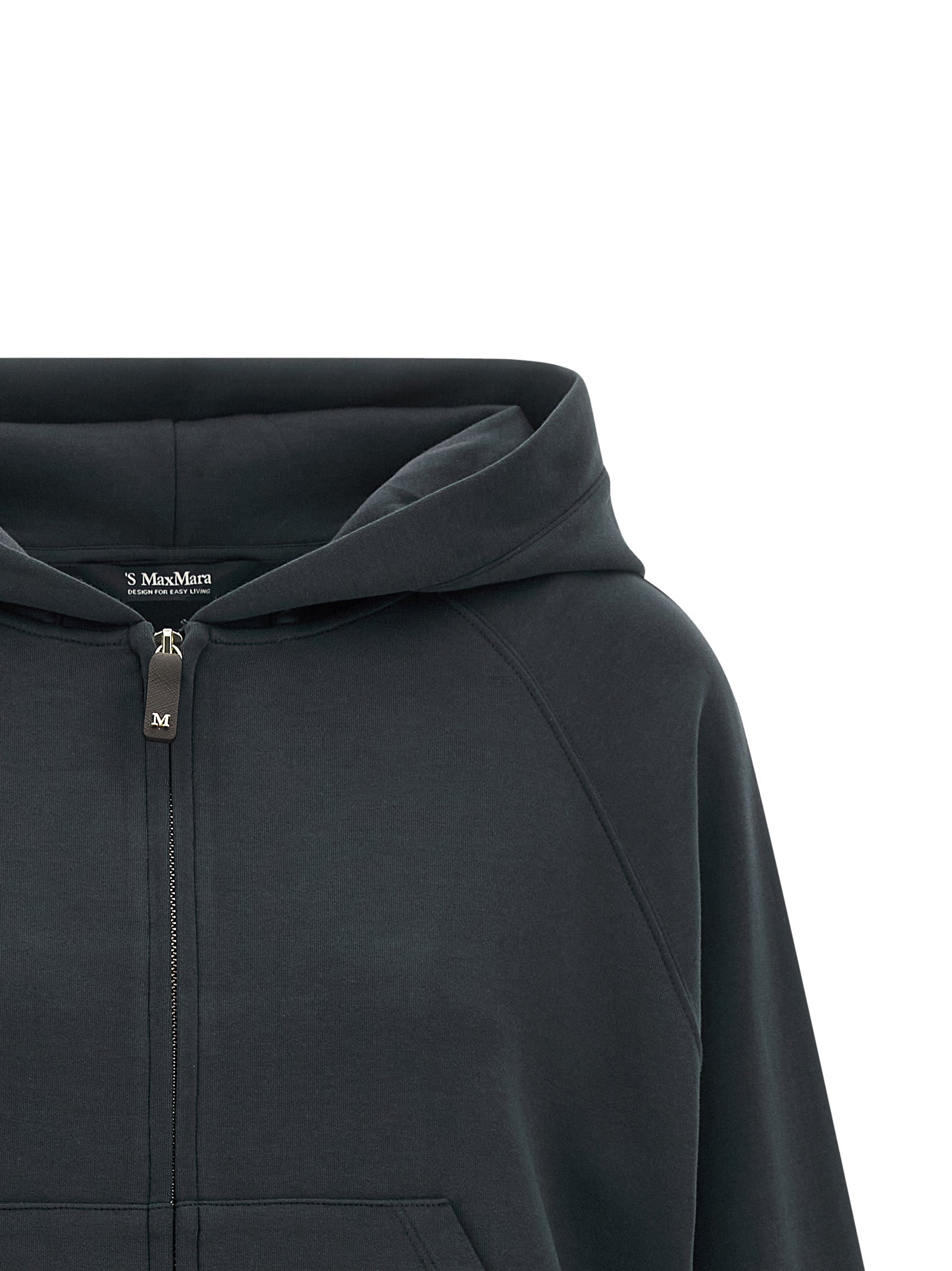 'S Max Mara Blue Cotton Women's Sweatshirt