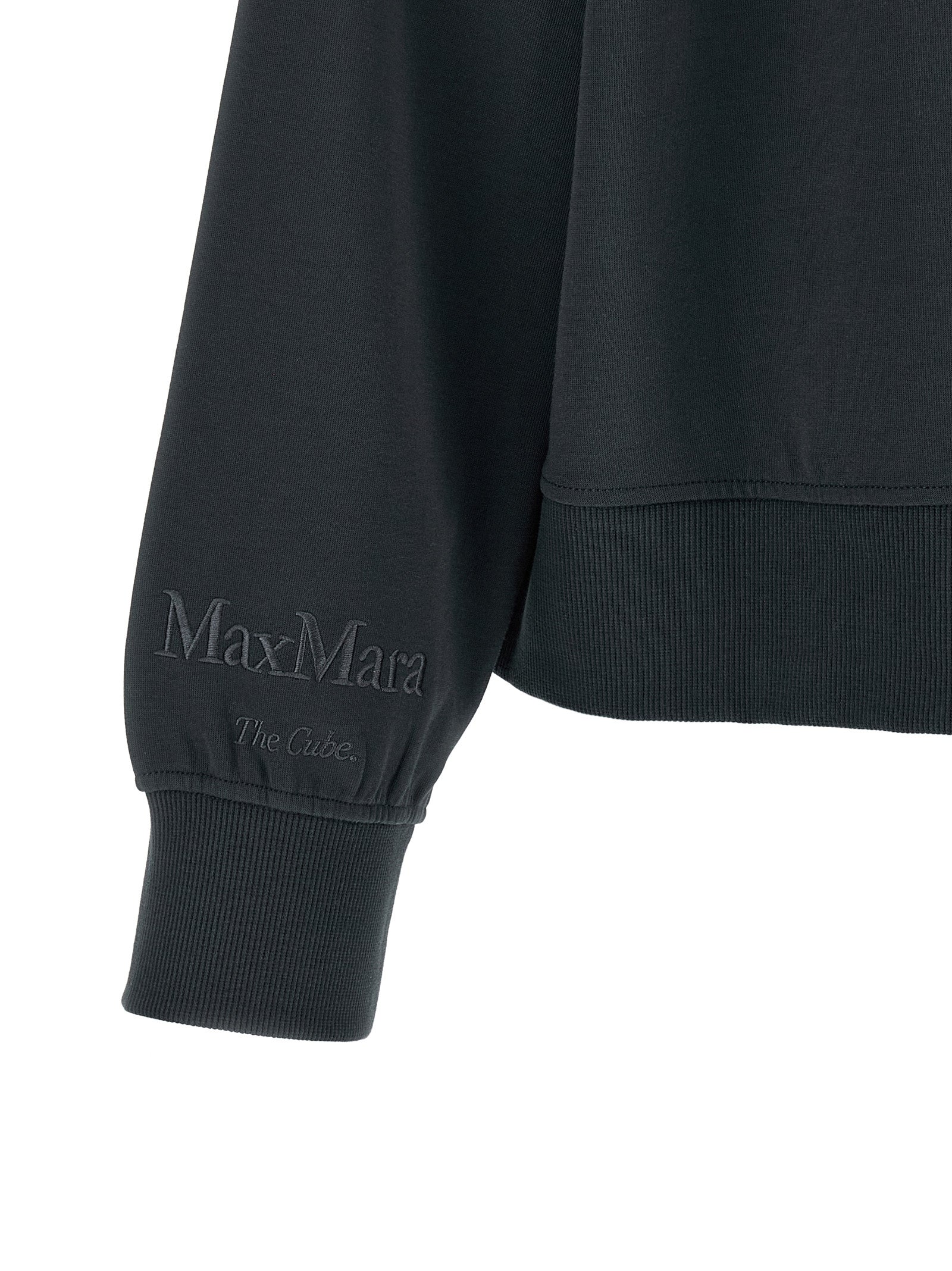 'S Max Mara Blue Cotton Women's Sweatshirt