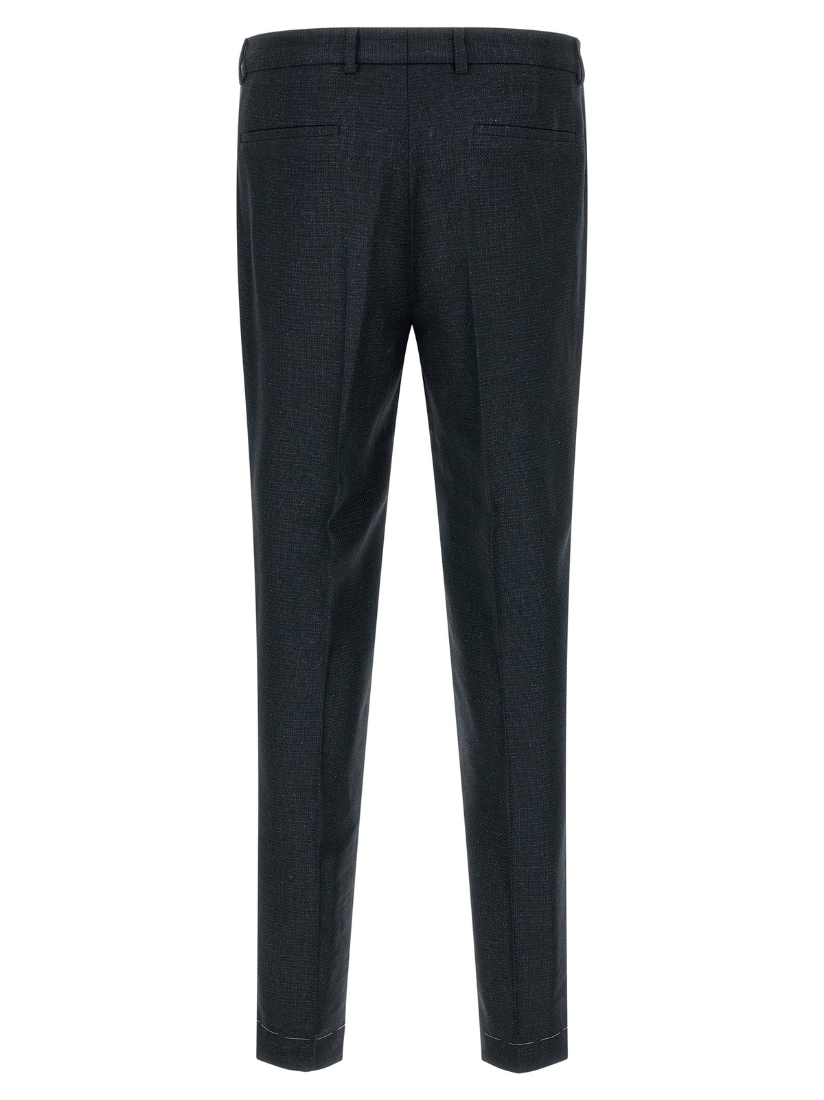 Brunello Cucinelli Blue Silk Two-Piece Men's Suit